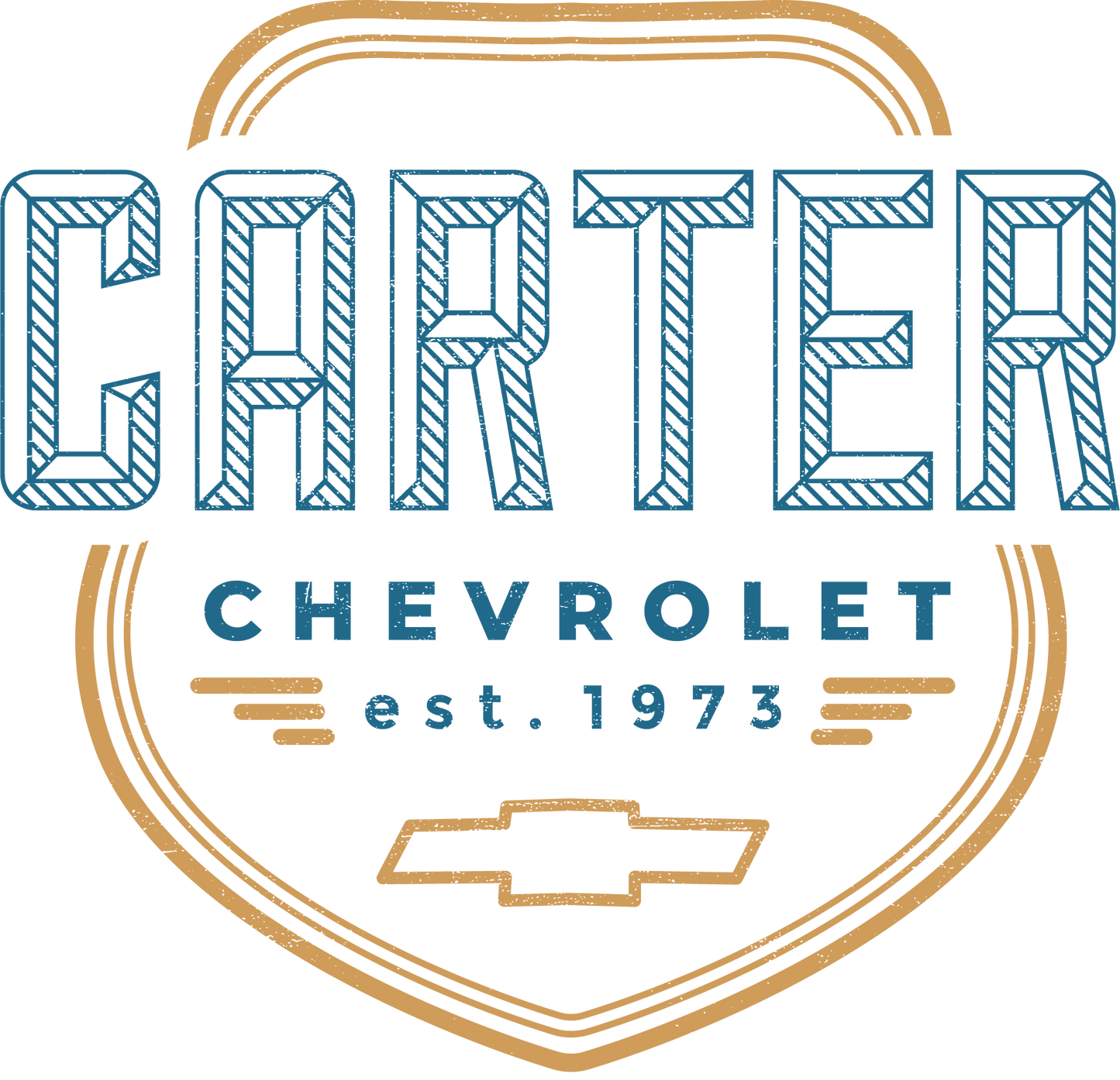 Blue & Gold Carter Shield