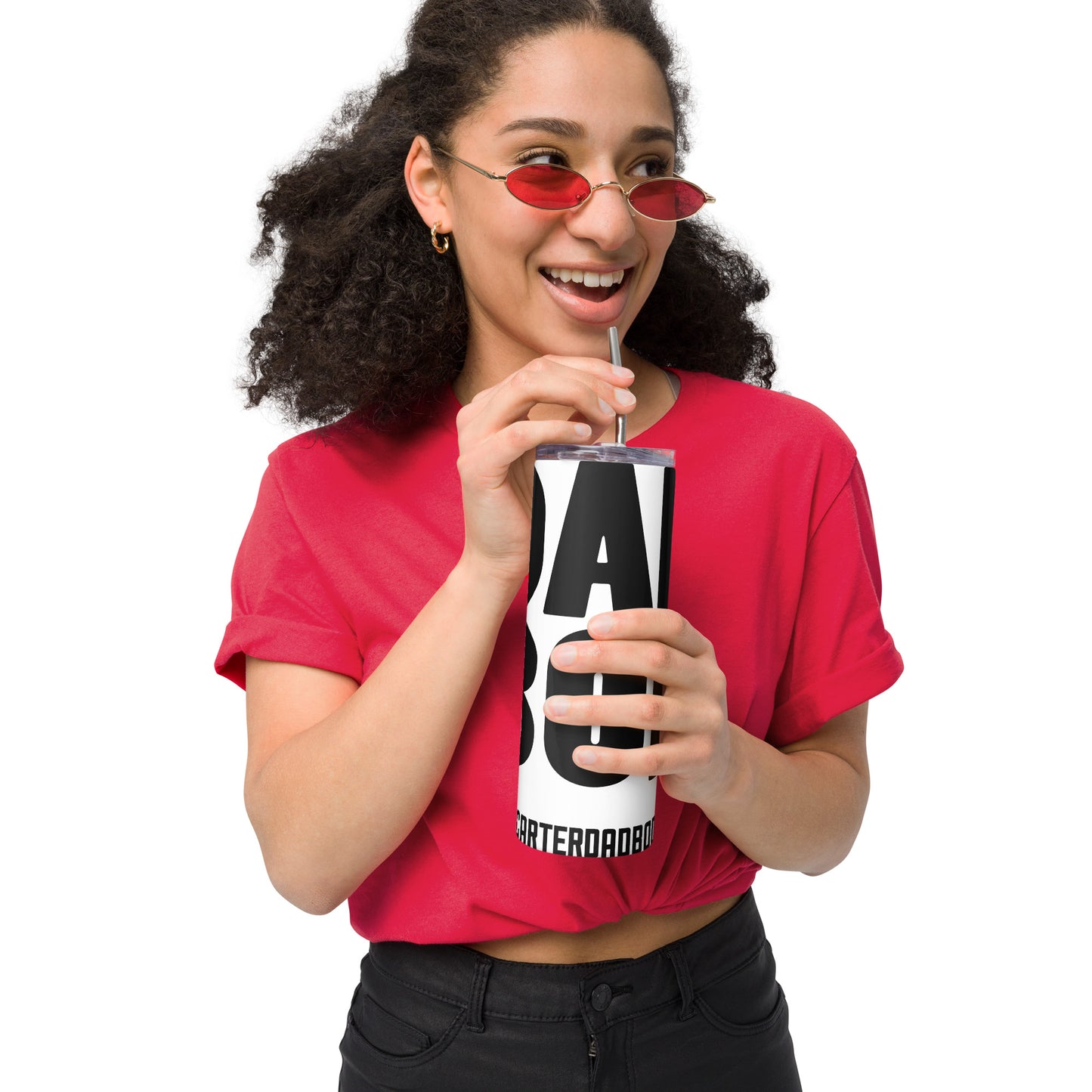Stainless Steel Tumbler - Carter Dad Bod