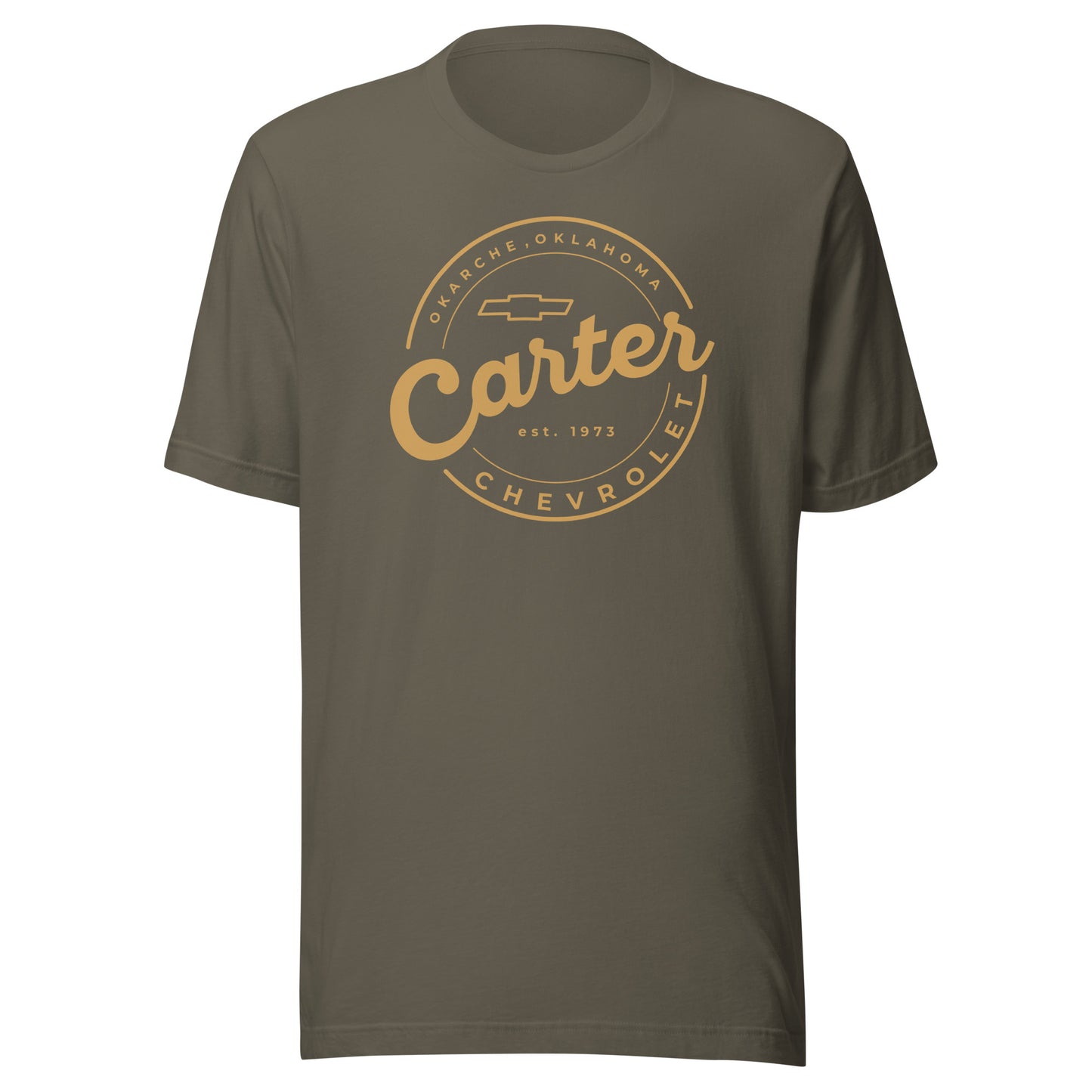 Gold Round Carter Logo