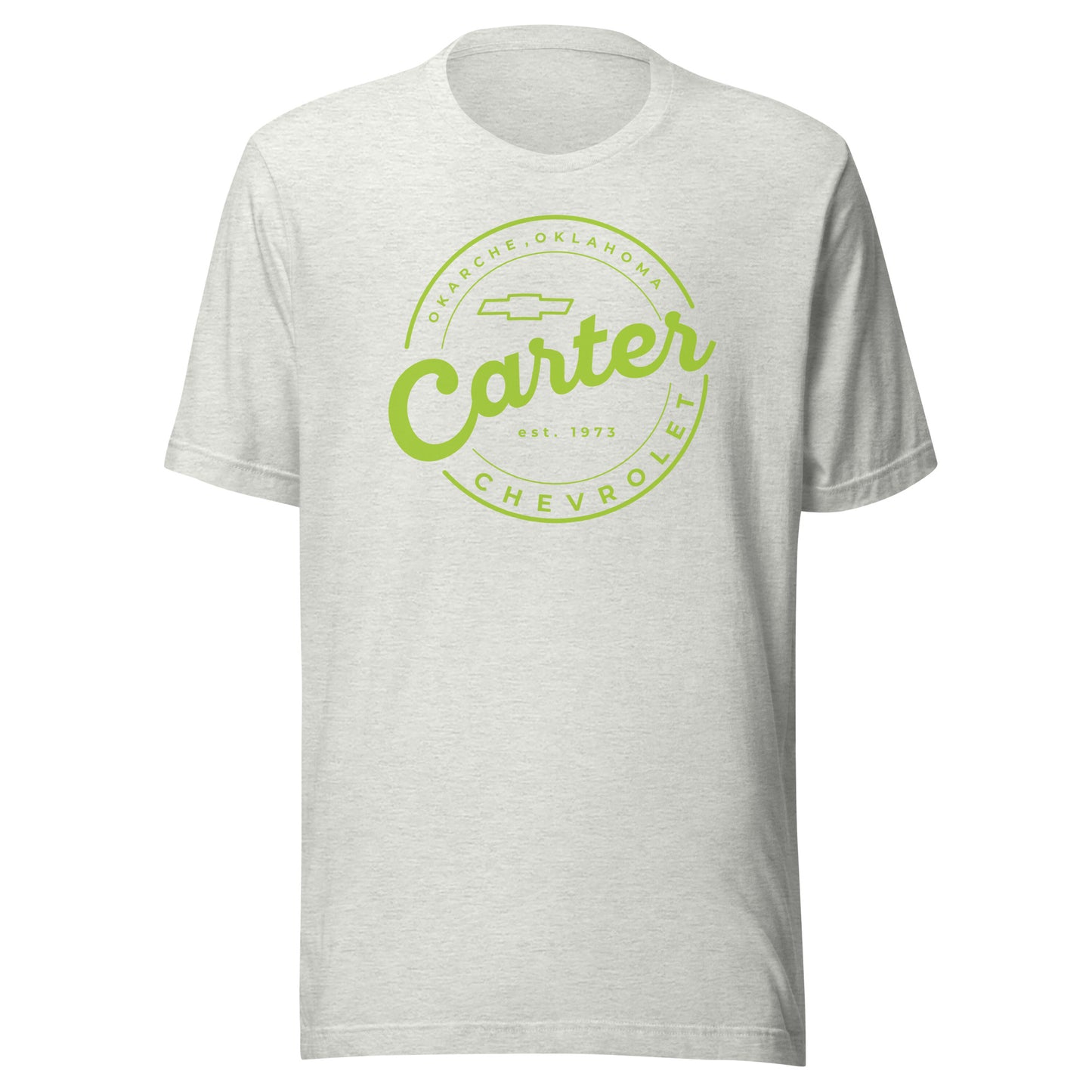 Yellow/Green Round Carter Logo