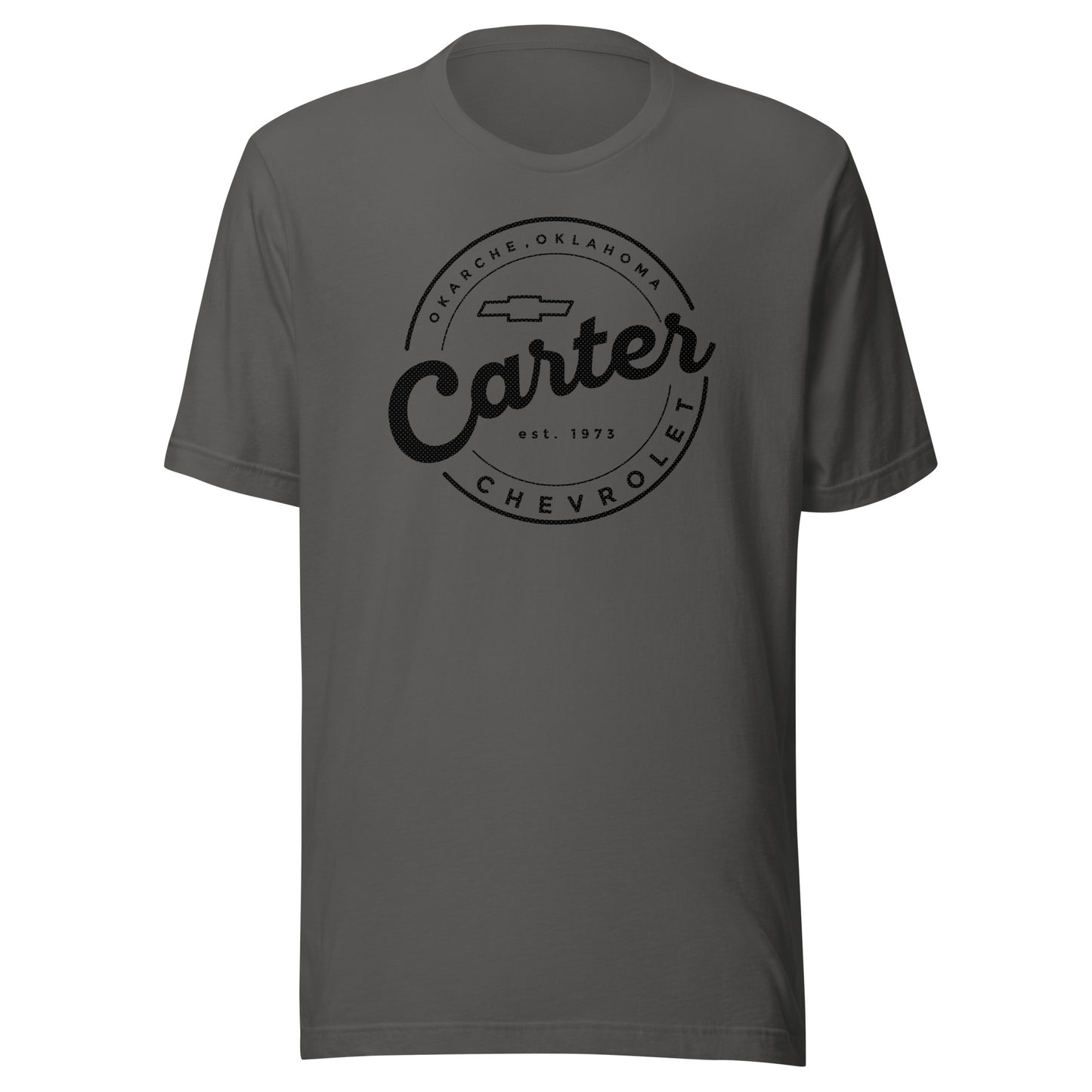 Black Dot Matrix Round Carter Logo