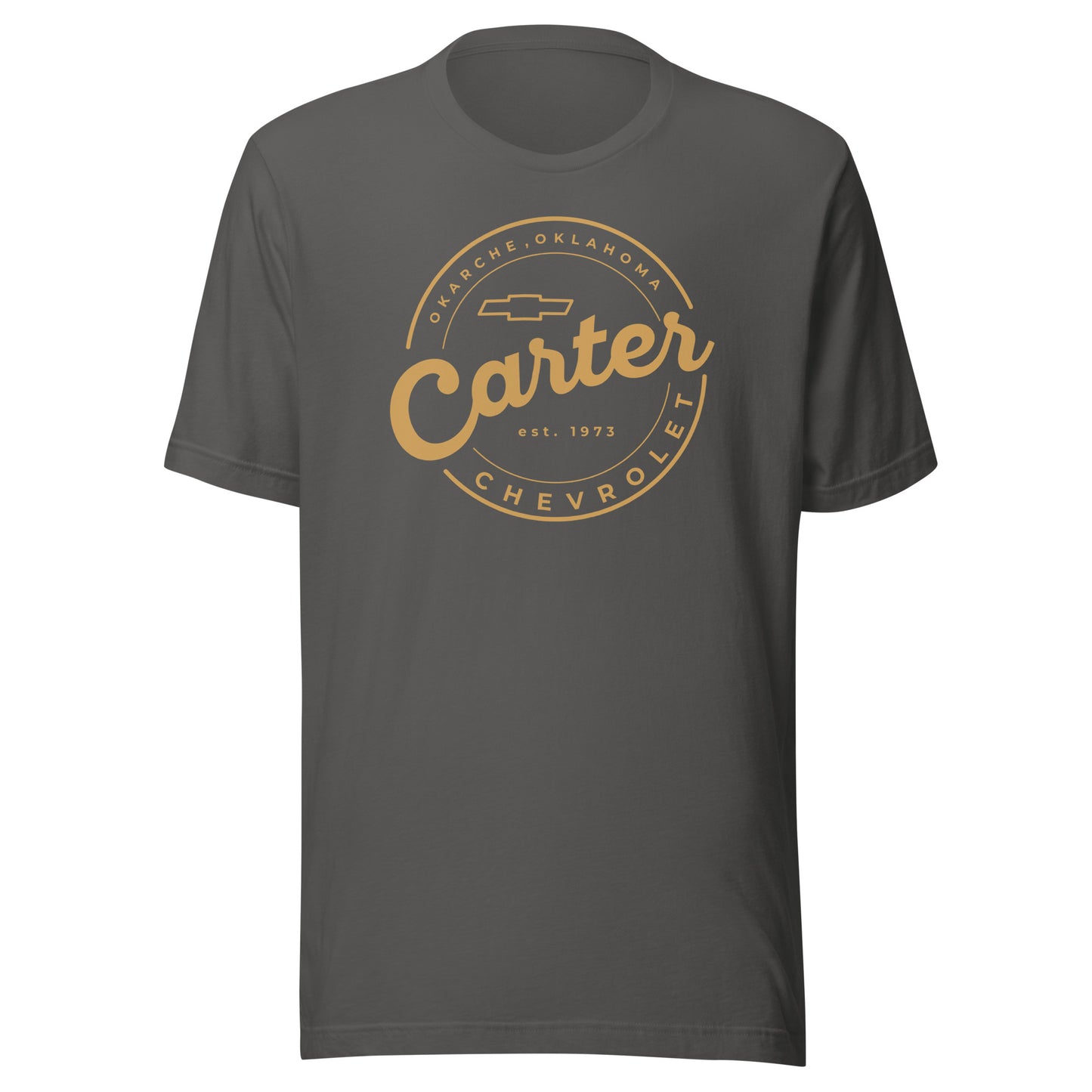 Gold Round Carter Logo