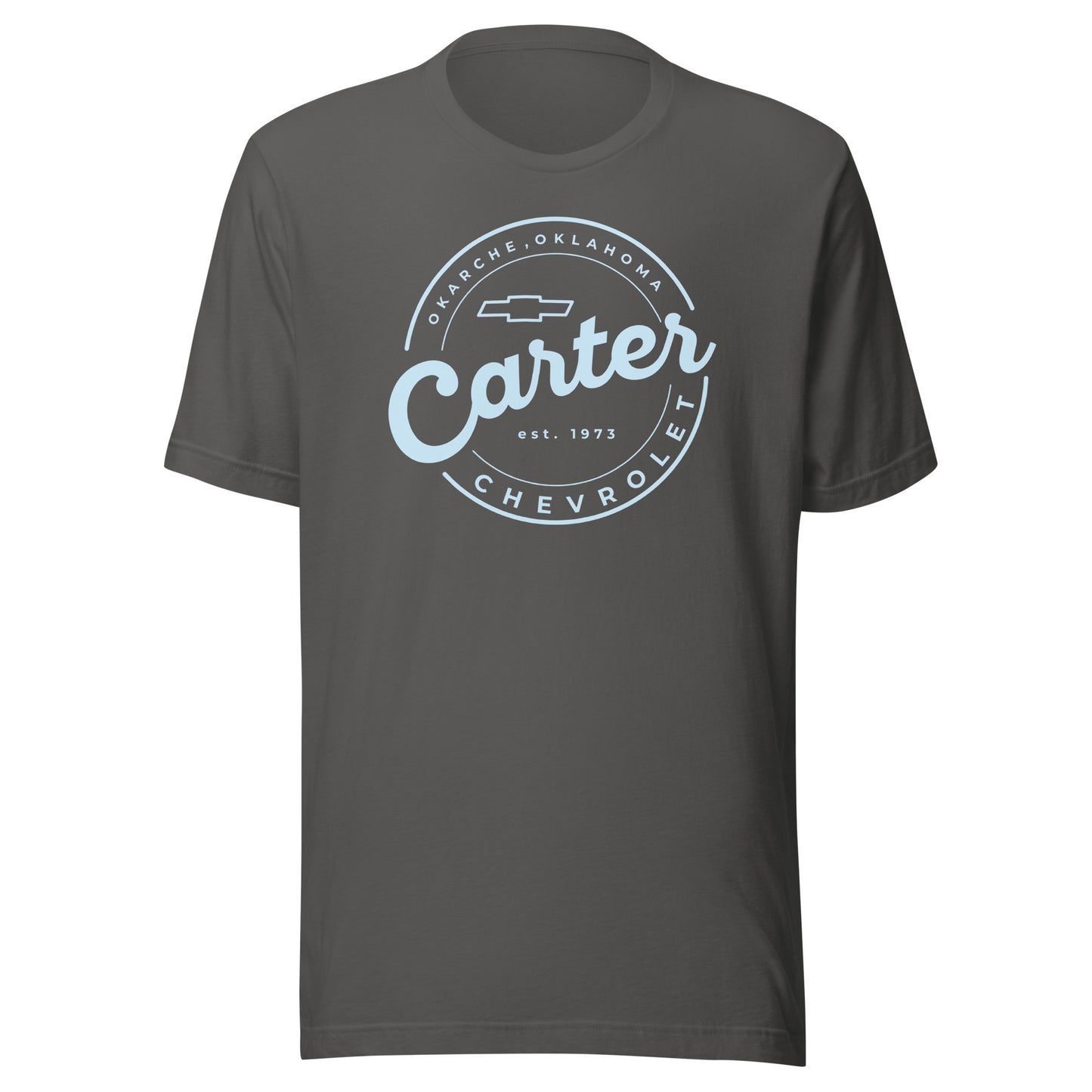 Light Blue Round Carter Logo