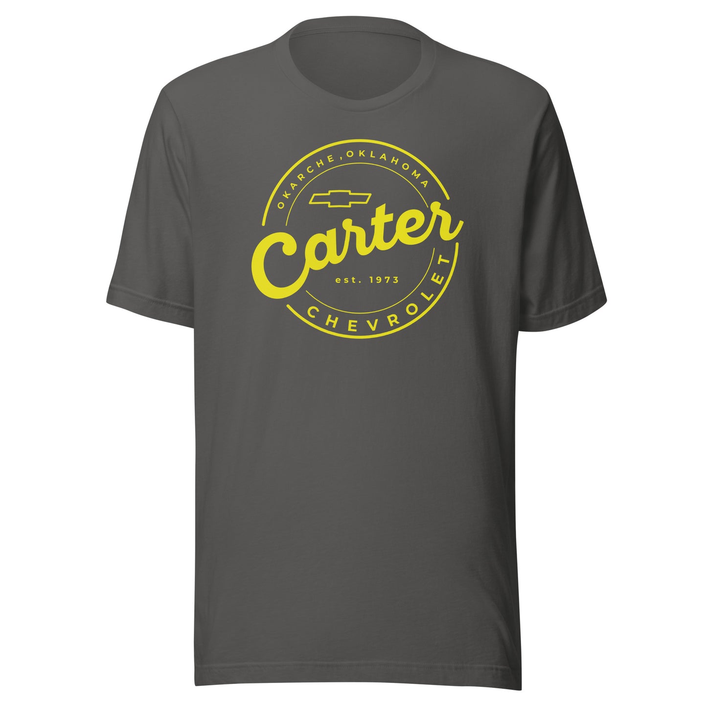 Mellow Yellow Round Carter Logo