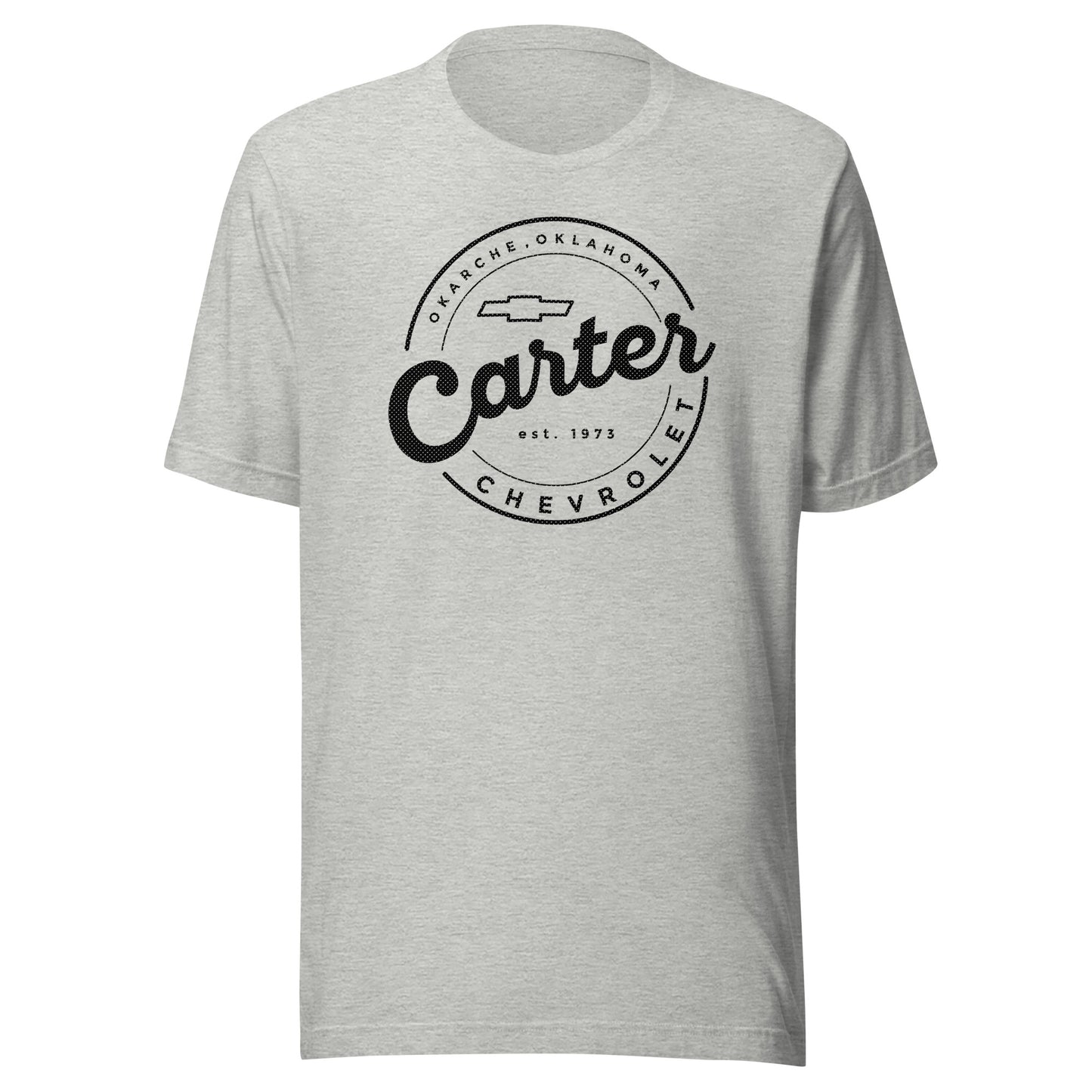 Black Dot Matrix Round Carter Logo