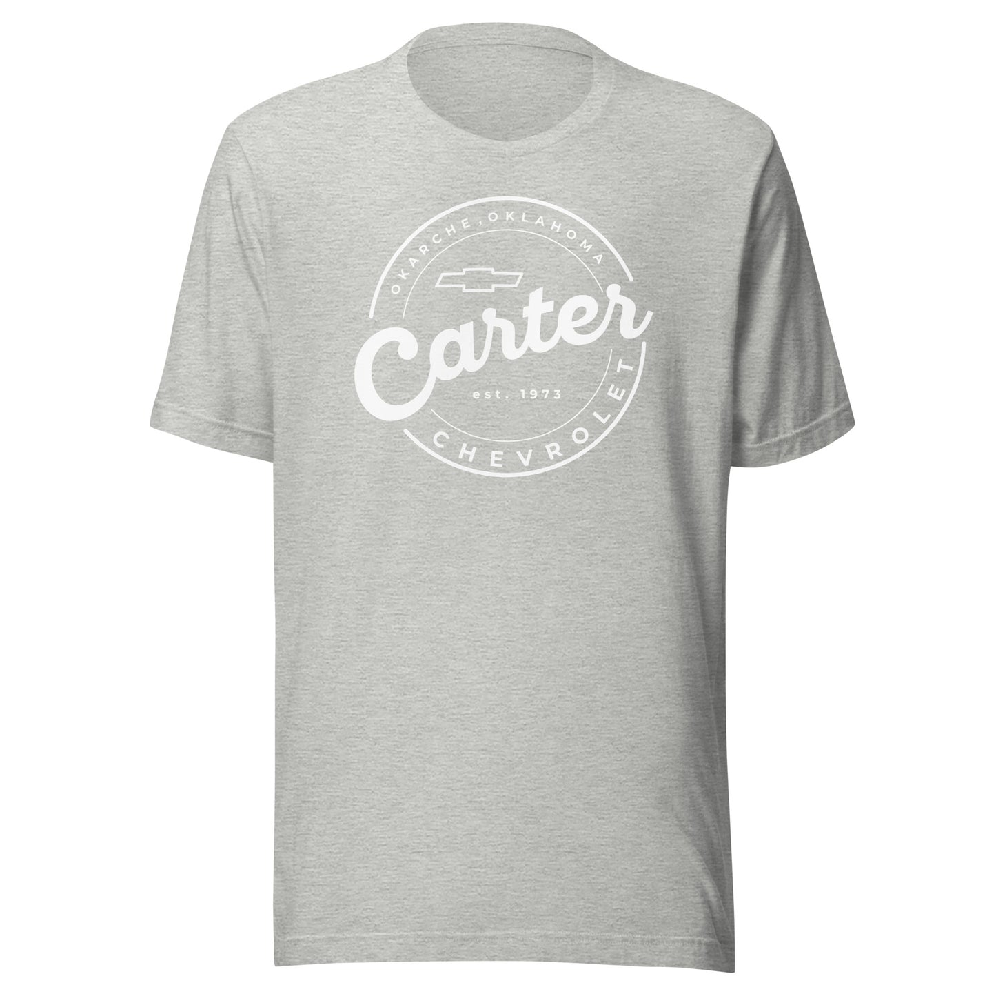 White Round Carter Logo (As Seen on Street Outlaws!)