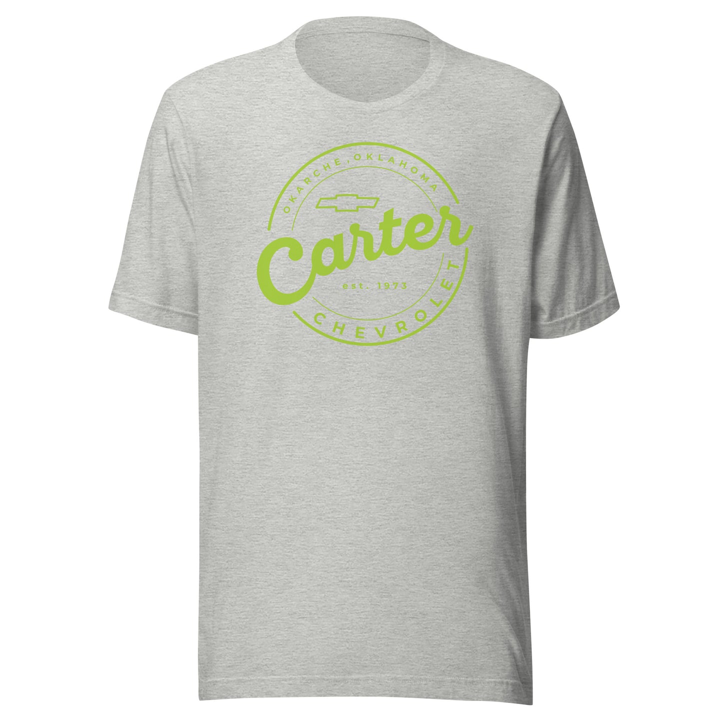 Yellow/Green Round Carter Logo