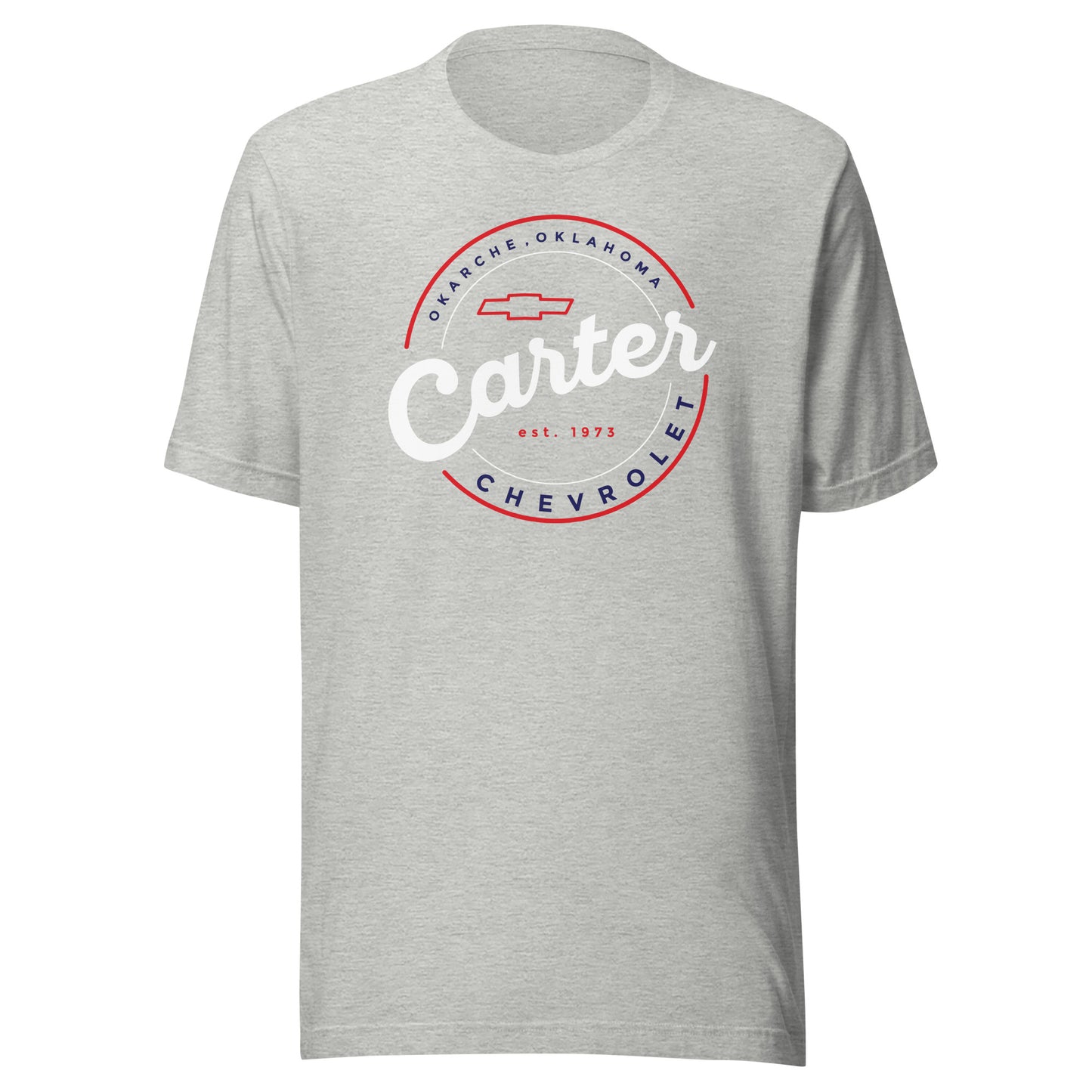 Red, White & Blue Round Carter Logo