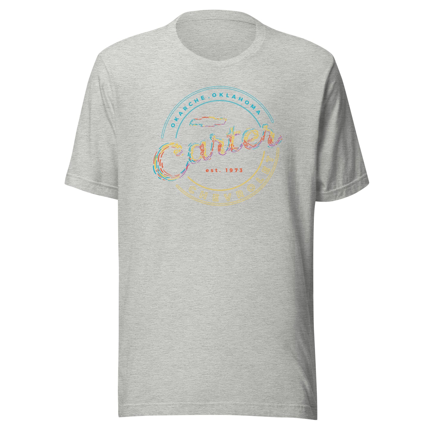 Colorful Strands Round Carter Logo
