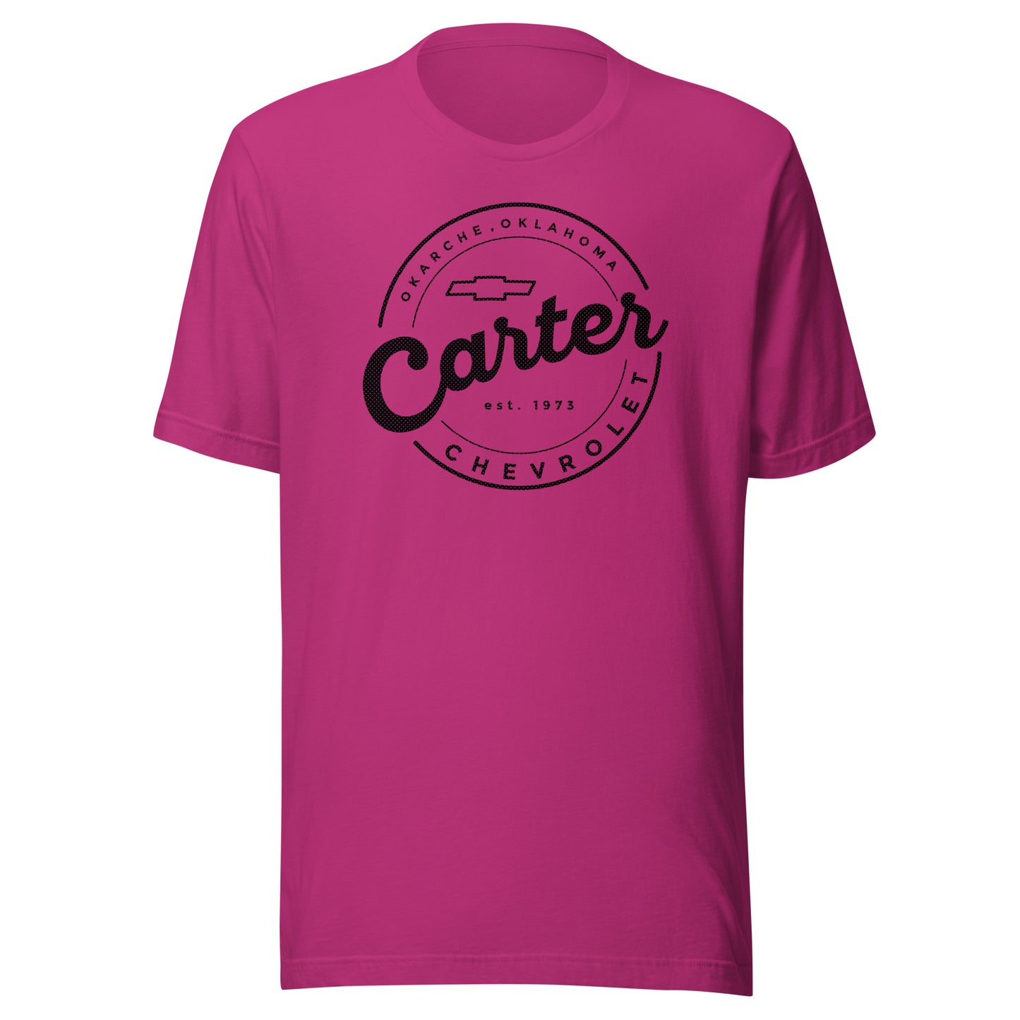 Black Dot Matrix Round Carter Logo