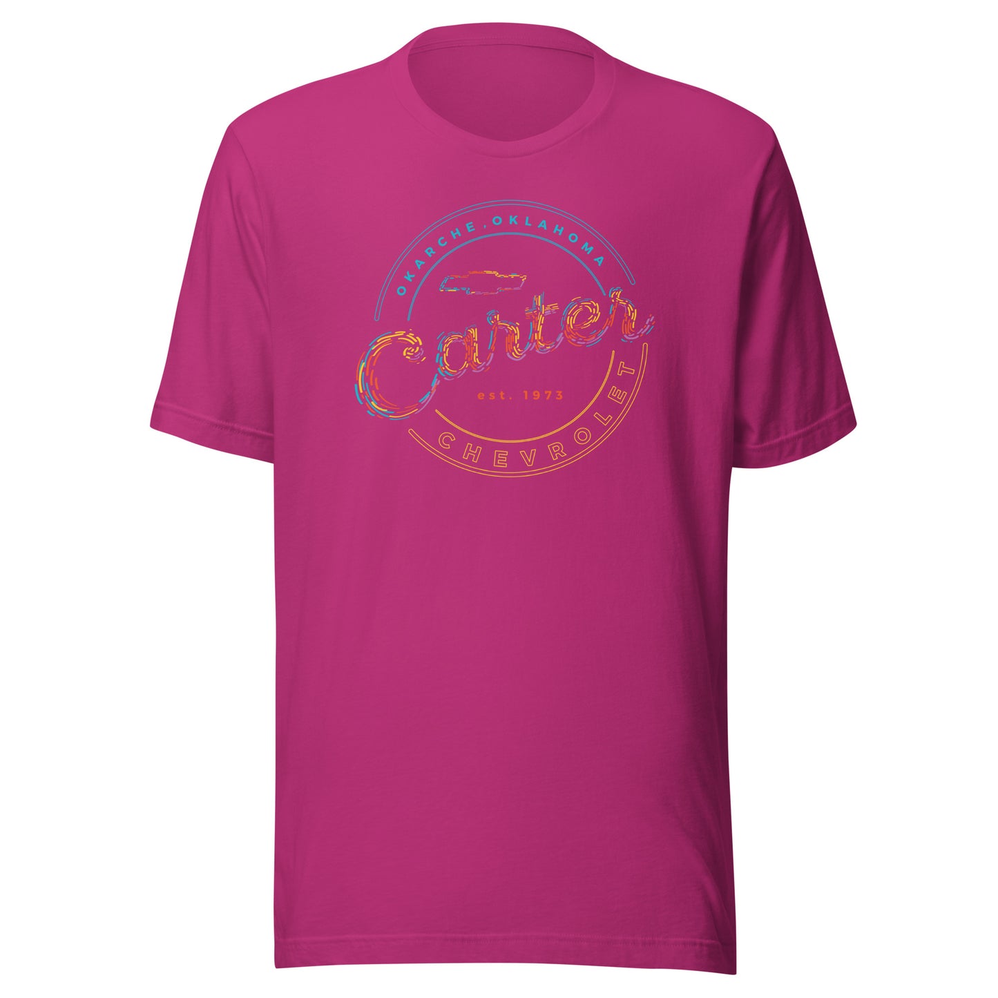 Colorful Strands Round Carter Logo
