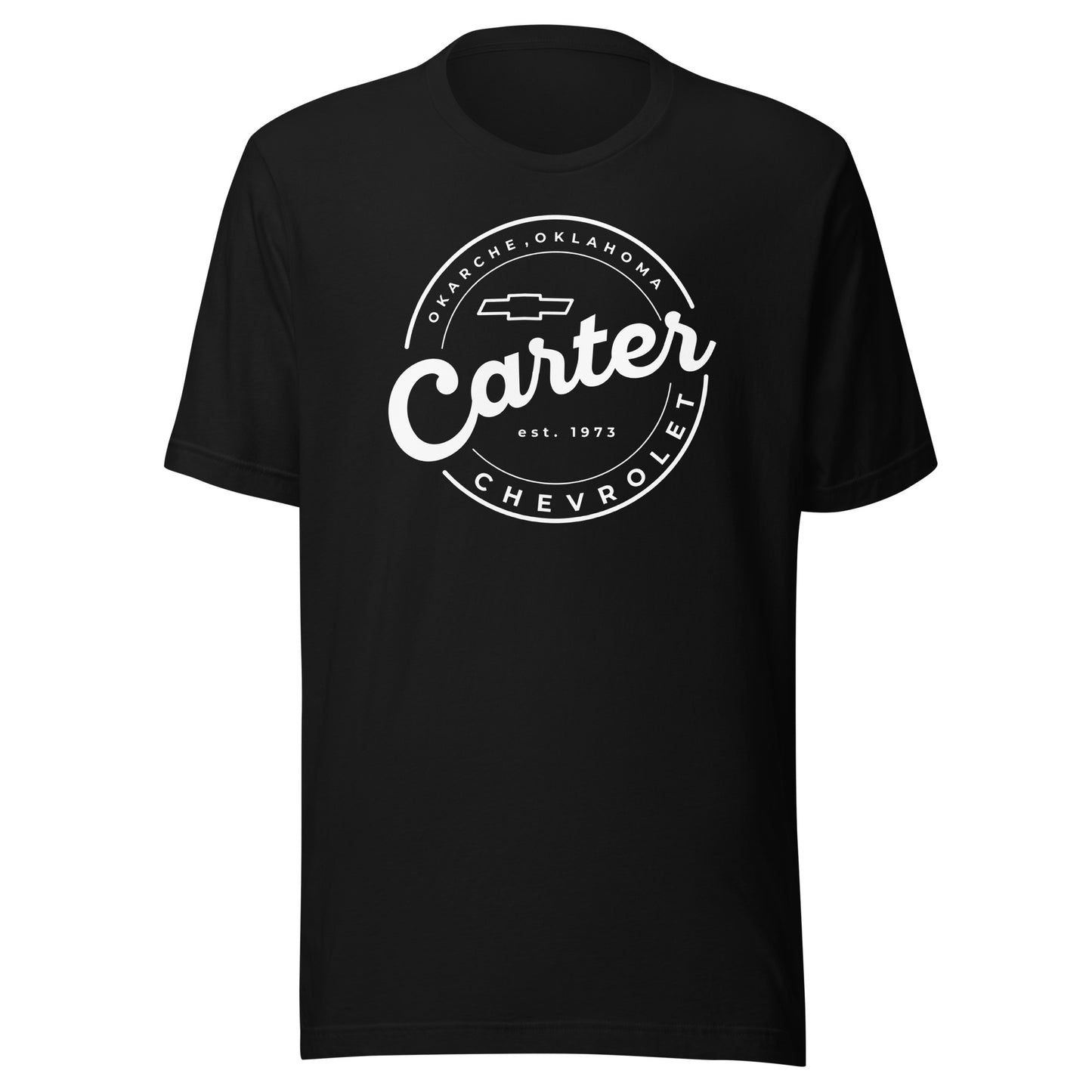 White Round Carter Logo (As Seen on Street Outlaws!)