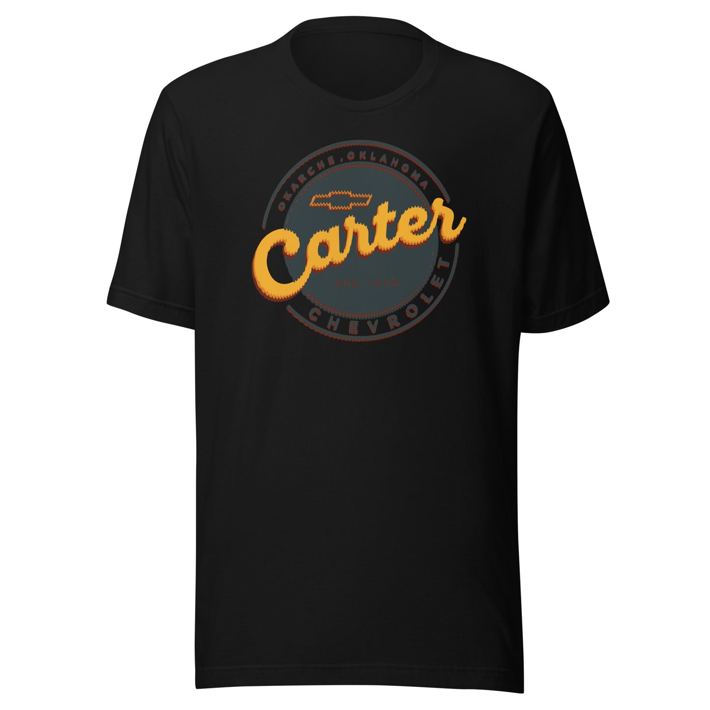 Grunge Double Vision Round Carter Logo