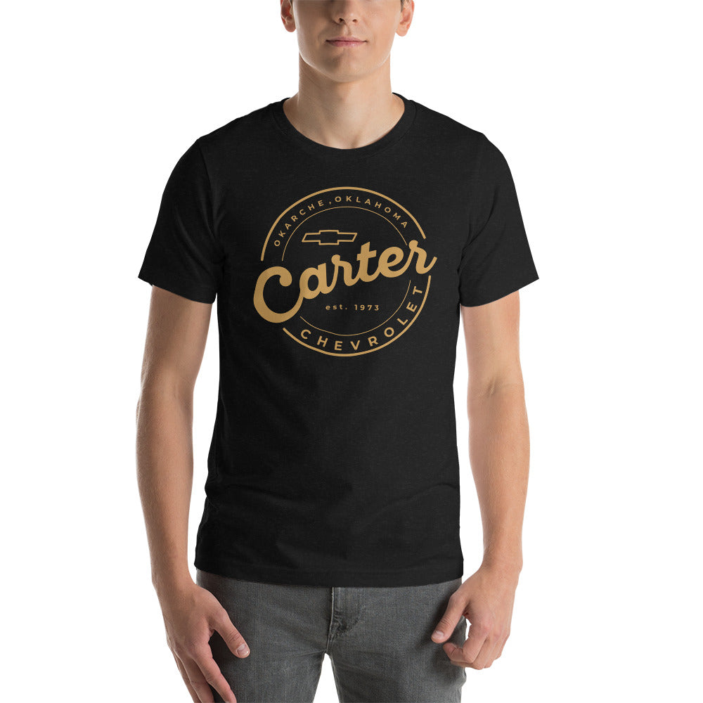 Gold Round Carter Logo