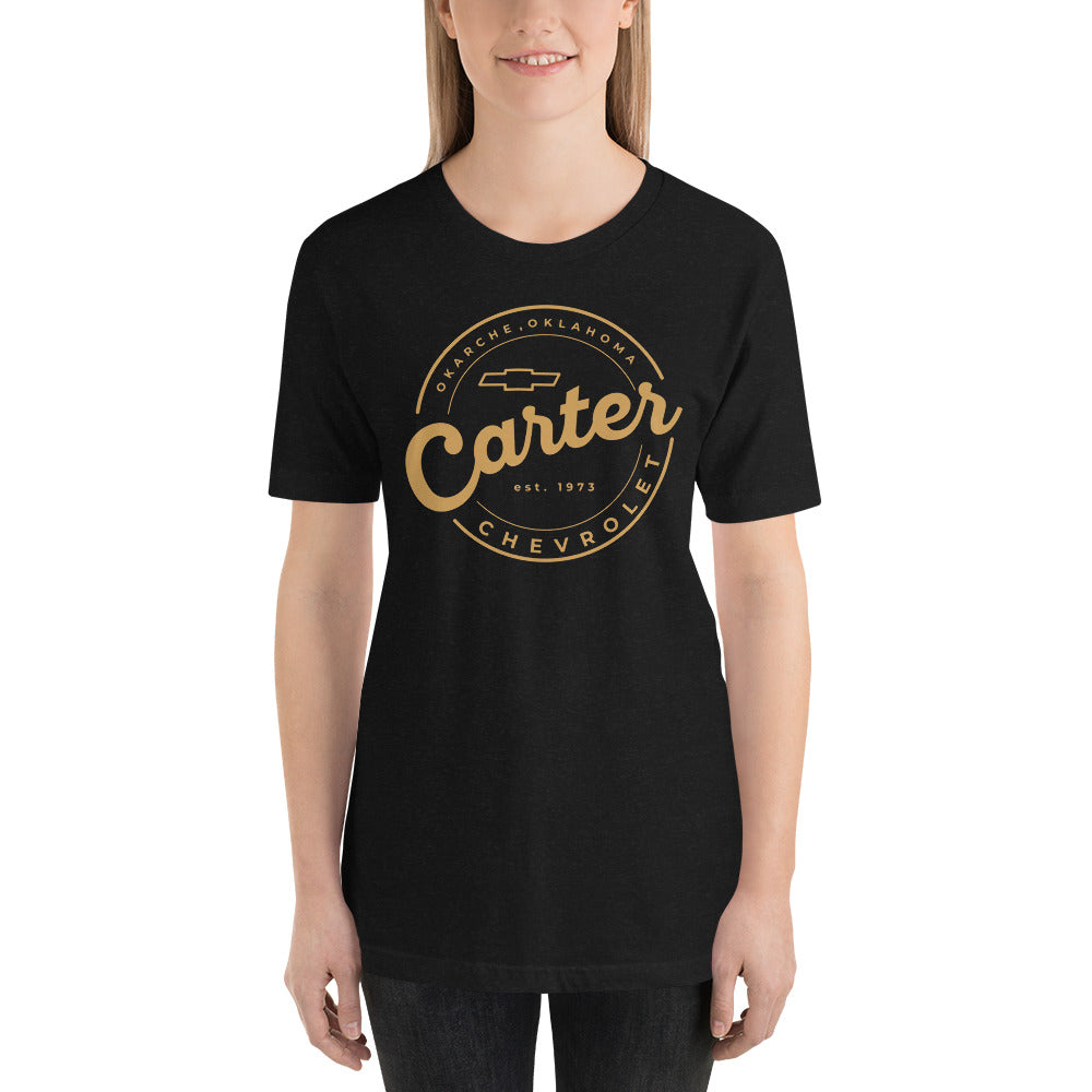 Gold Round Carter Logo
