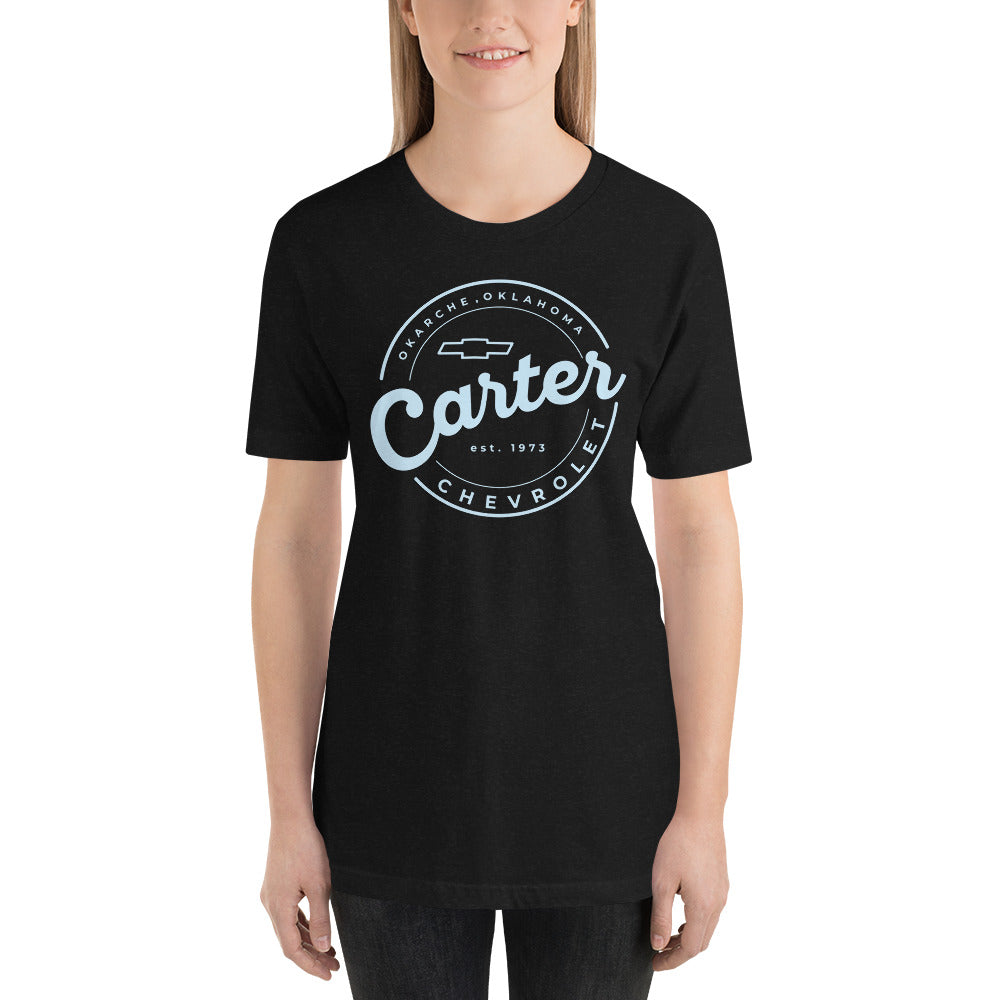 Light Blue Round Carter Logo