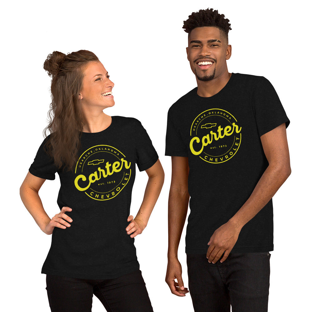 Mellow Yellow Round Carter Logo