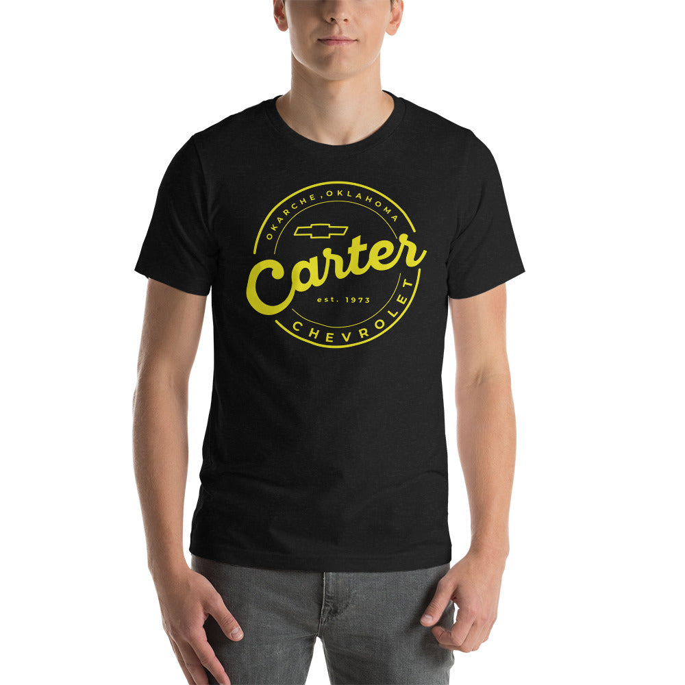 Mellow Yellow Round Carter Logo