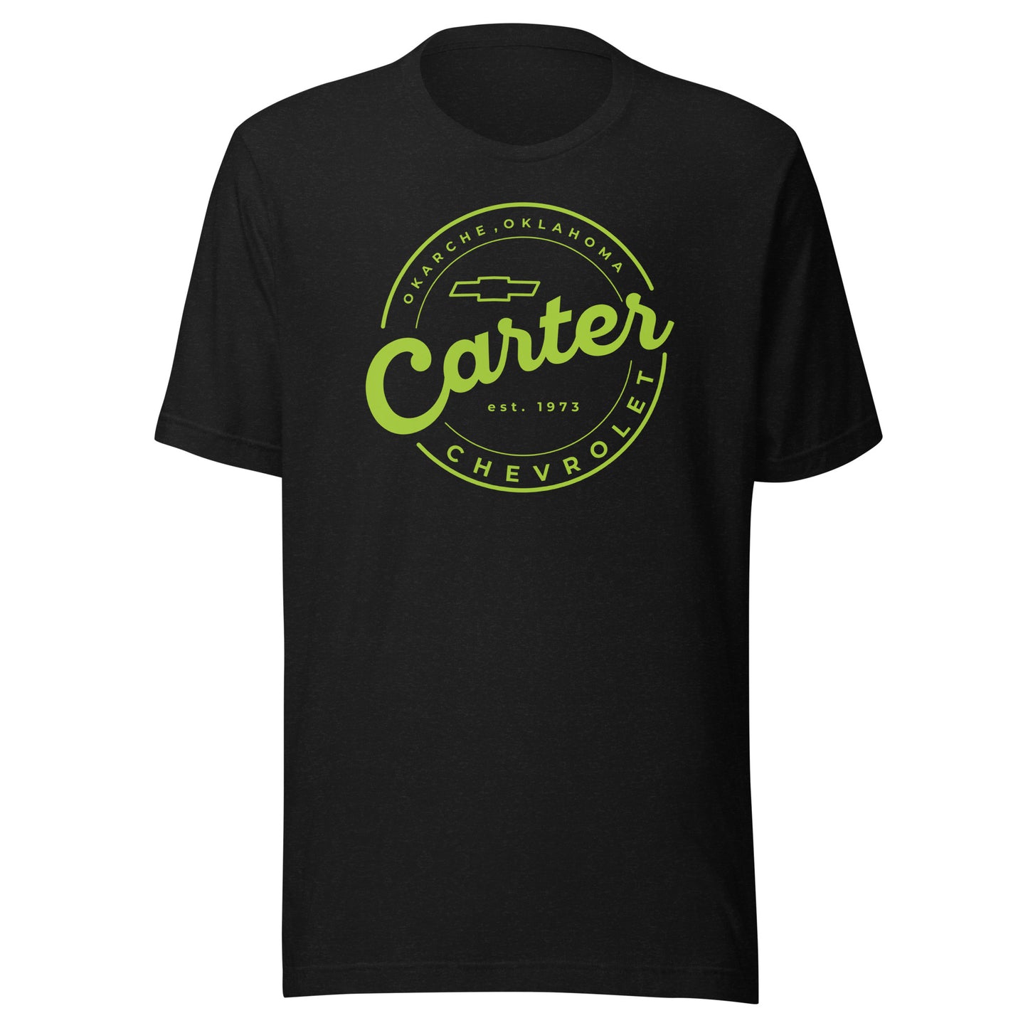 Yellow/Green Round Carter Logo
