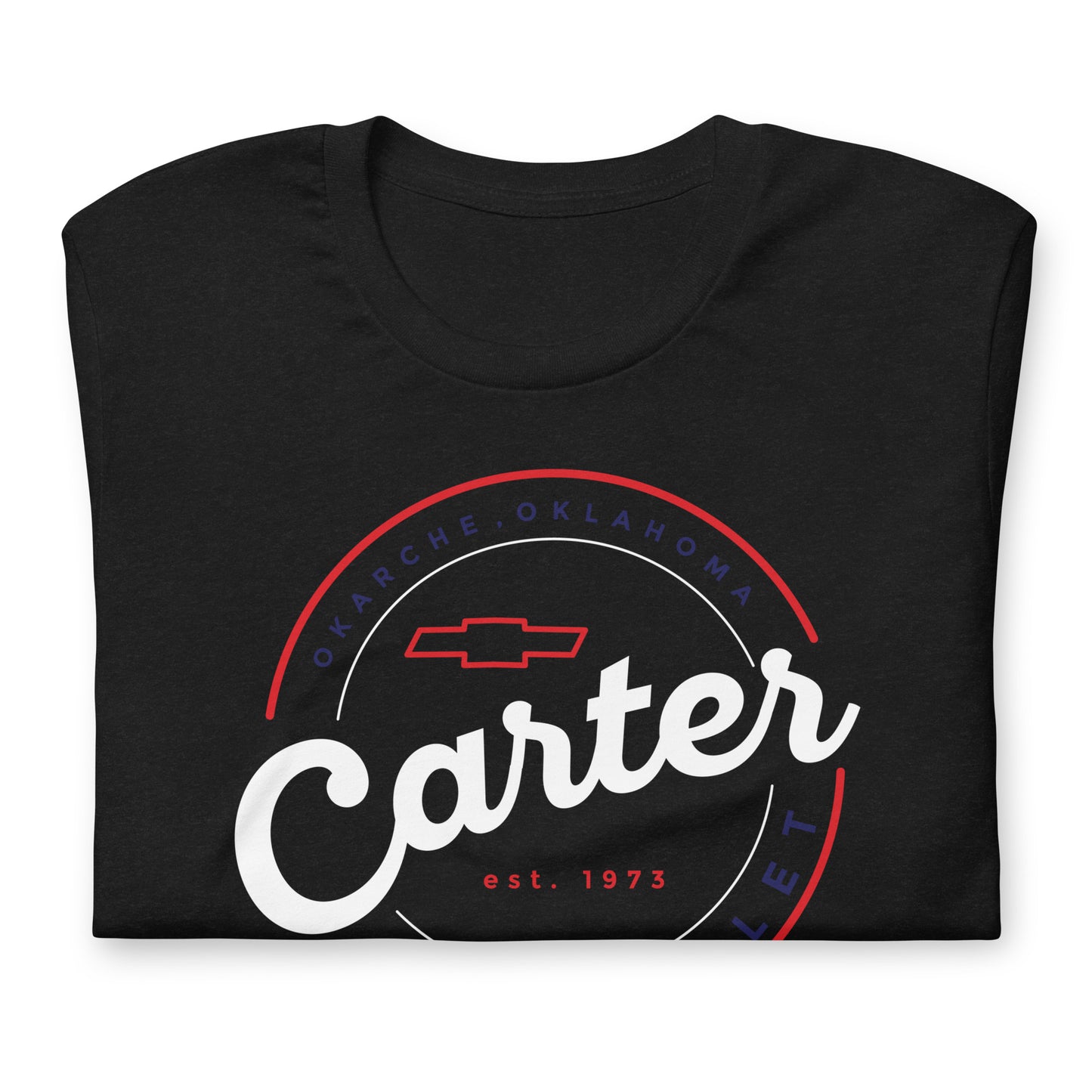 Red, White & Blue Round Carter Logo