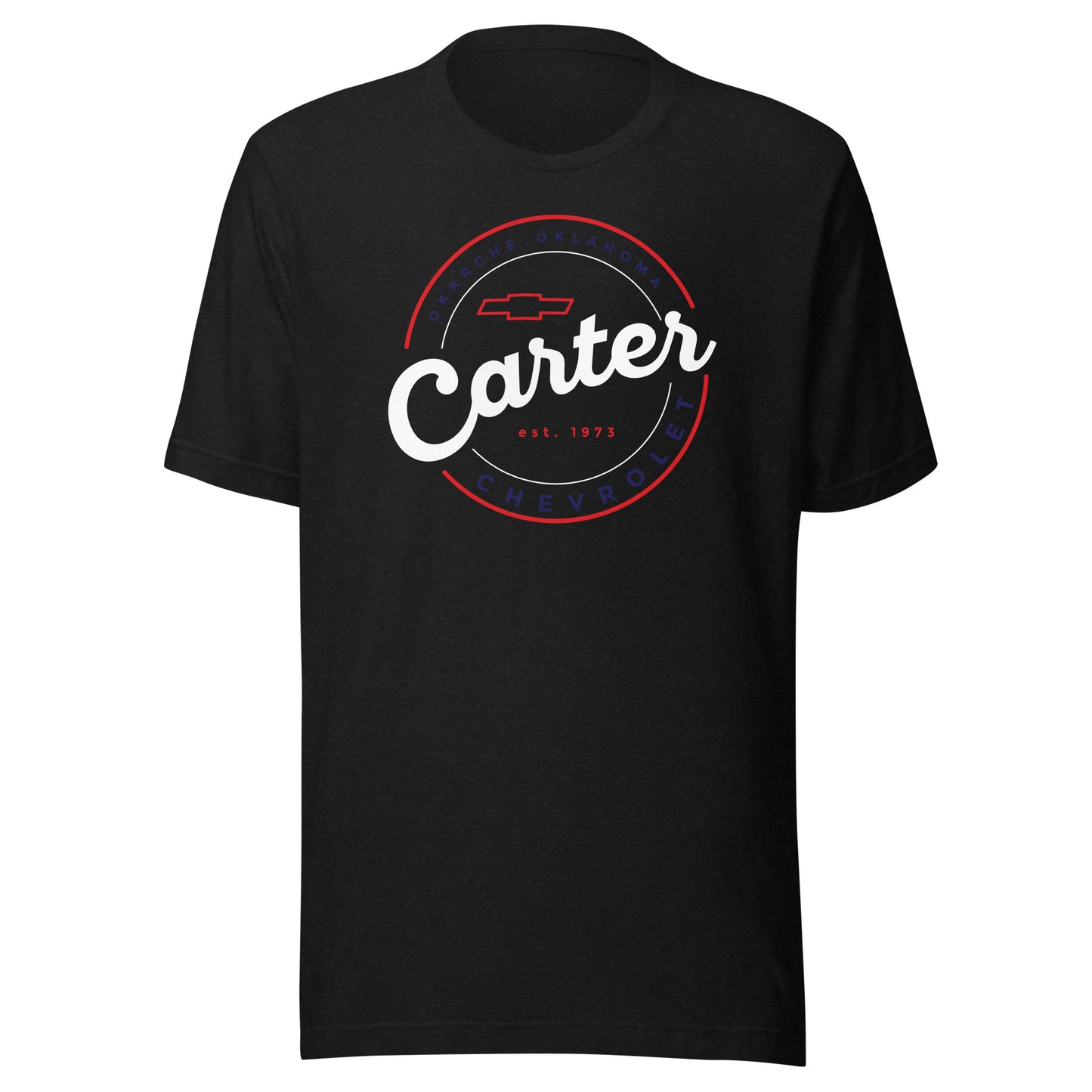 Red, White & Blue Round Carter Logo
