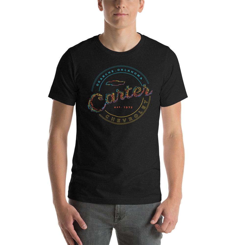 Colorful Strands Round Carter Logo