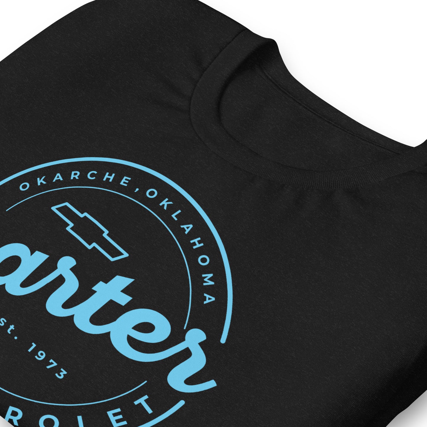 Baby Blue Round Carter Logo