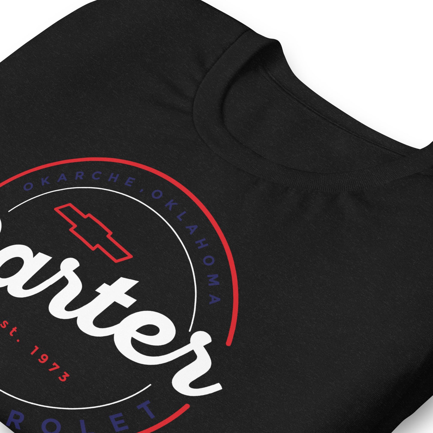 Red, White & Blue Round Carter Logo