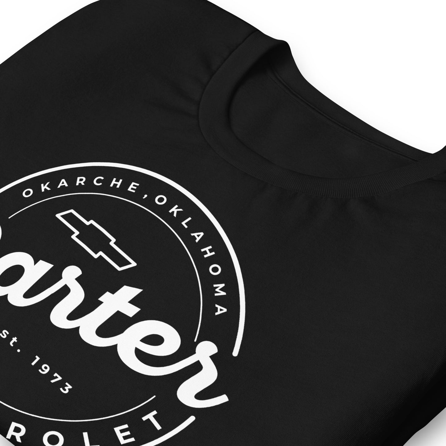White Round Carter Logo (As Seen on Street Outlaws!)