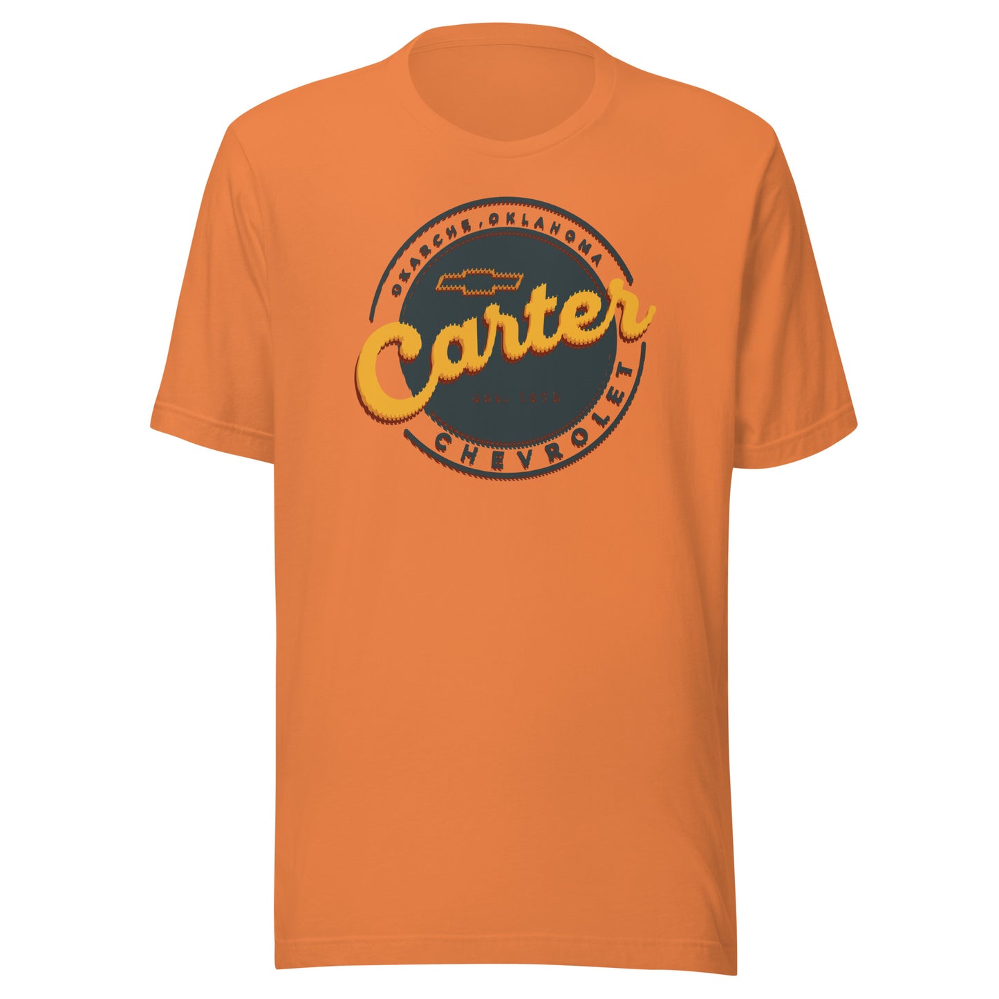 Grunge Double Vision Round Carter Logo