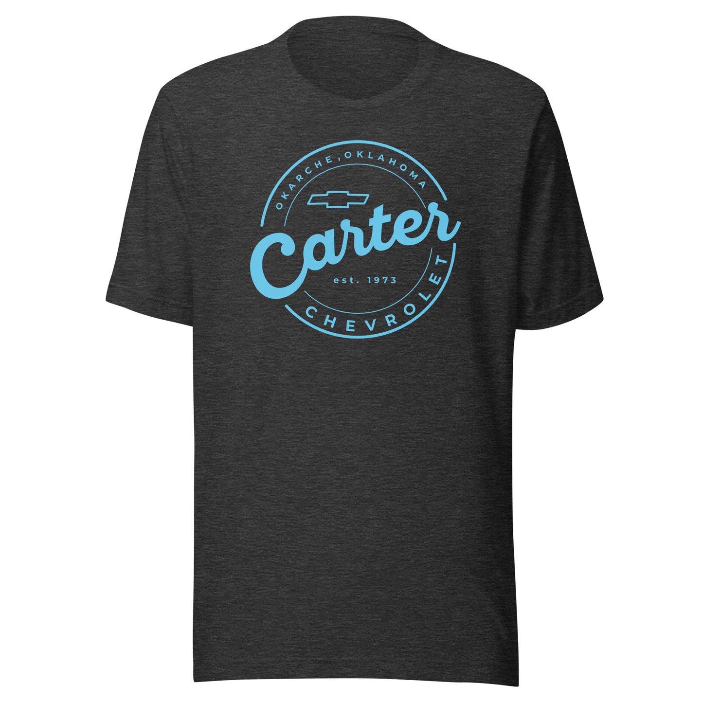 Baby Blue Round Carter Logo