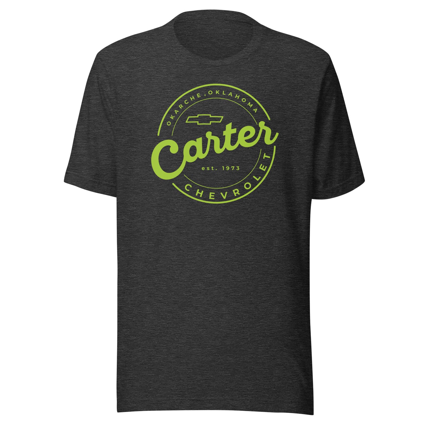 Yellow/Green Round Carter Logo