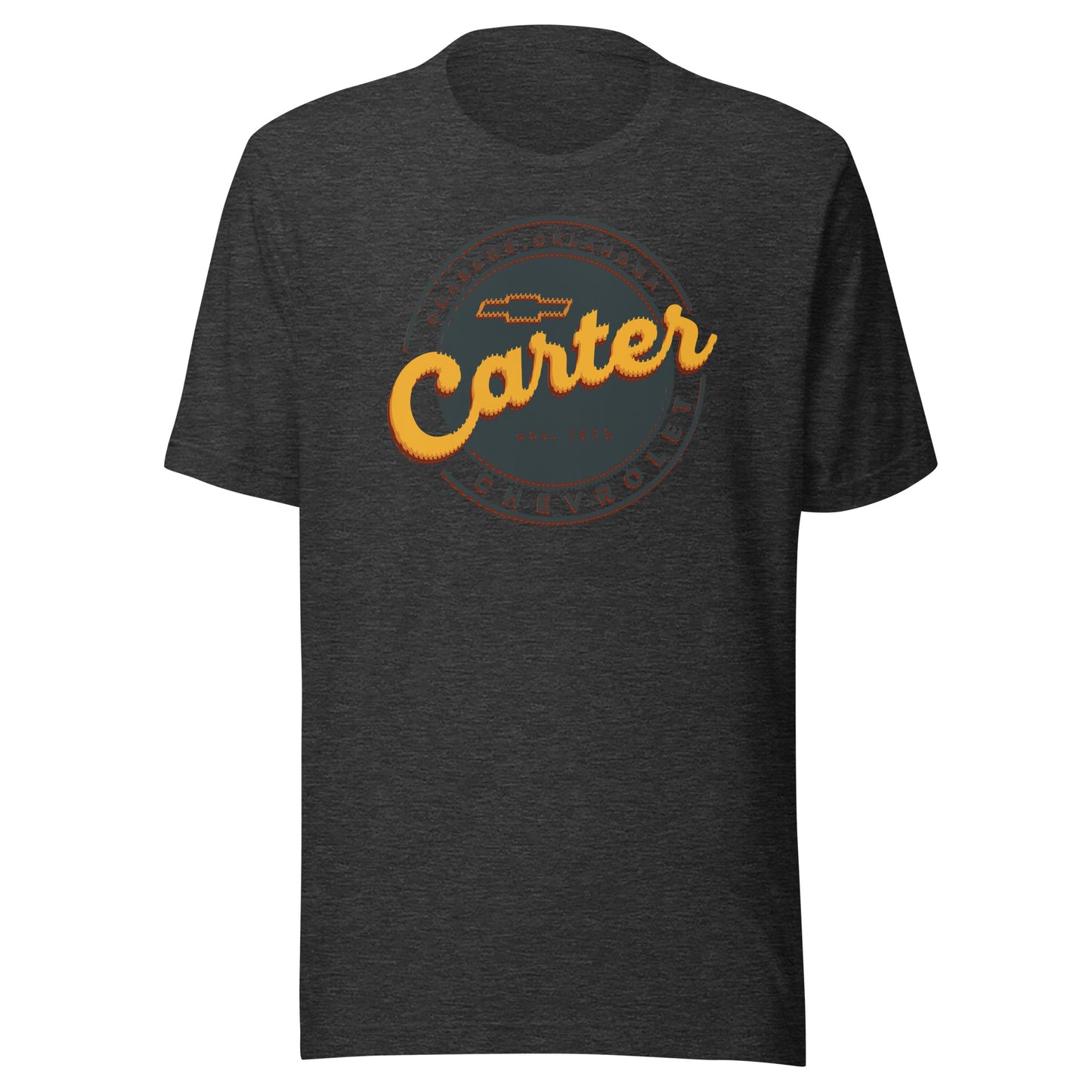 Grunge Double Vision Round Carter Logo