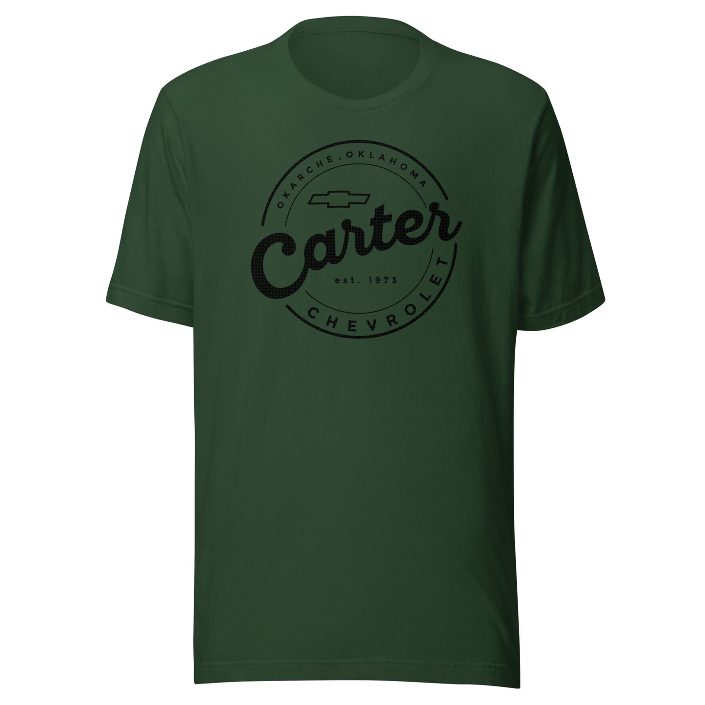 Black Dot Matrix Round Carter Logo