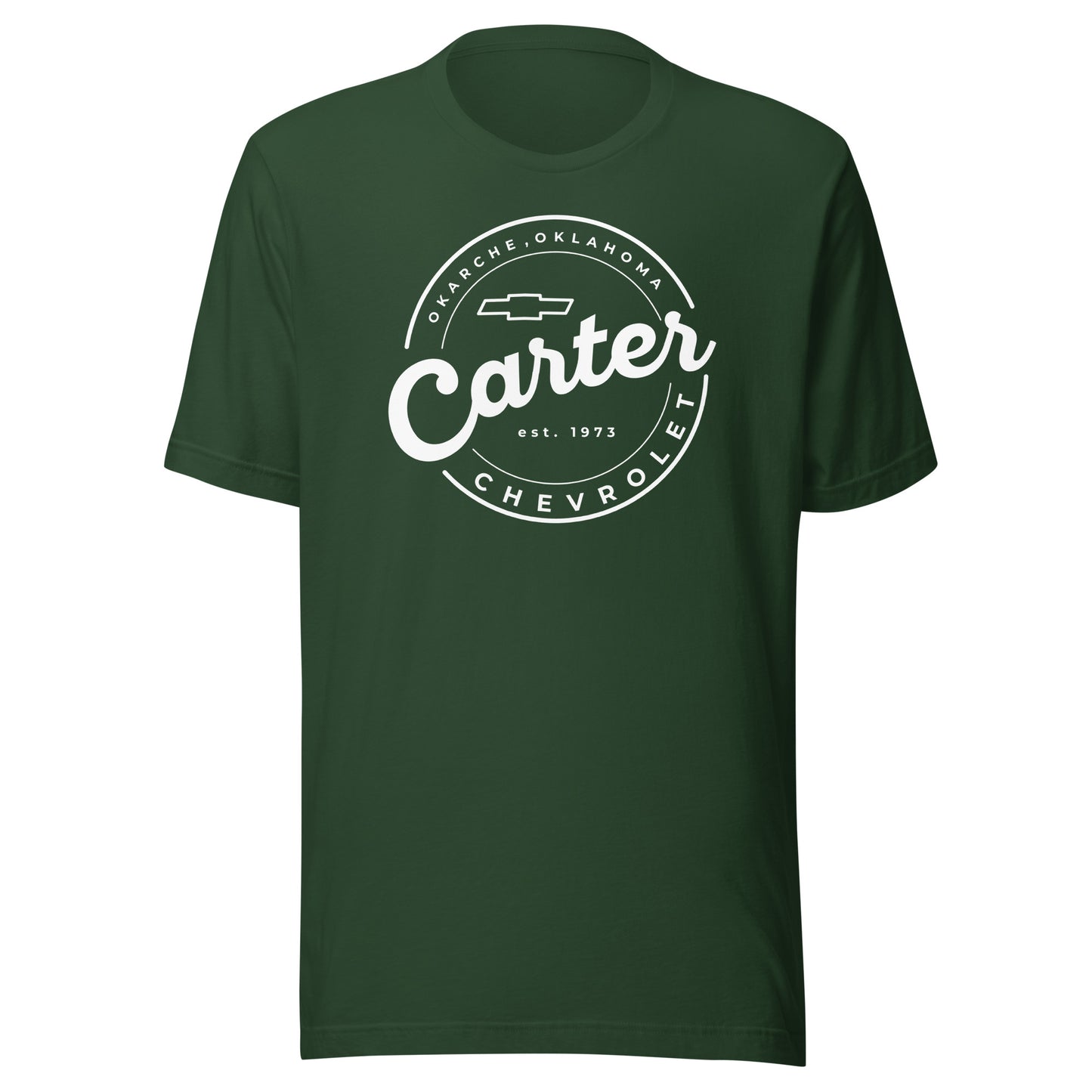 White Round Carter Logo (As Seen on Street Outlaws!)