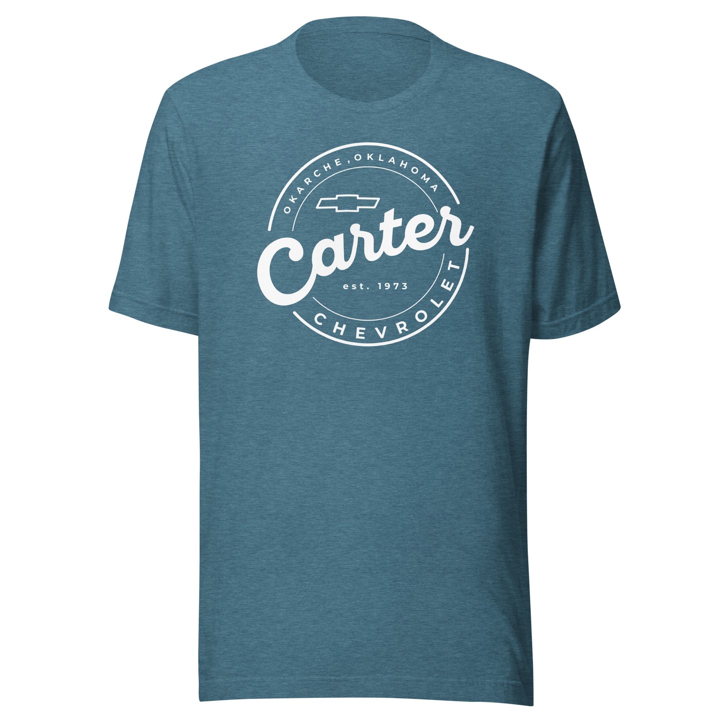 White Round Carter Logo (As Seen on Street Outlaws!)