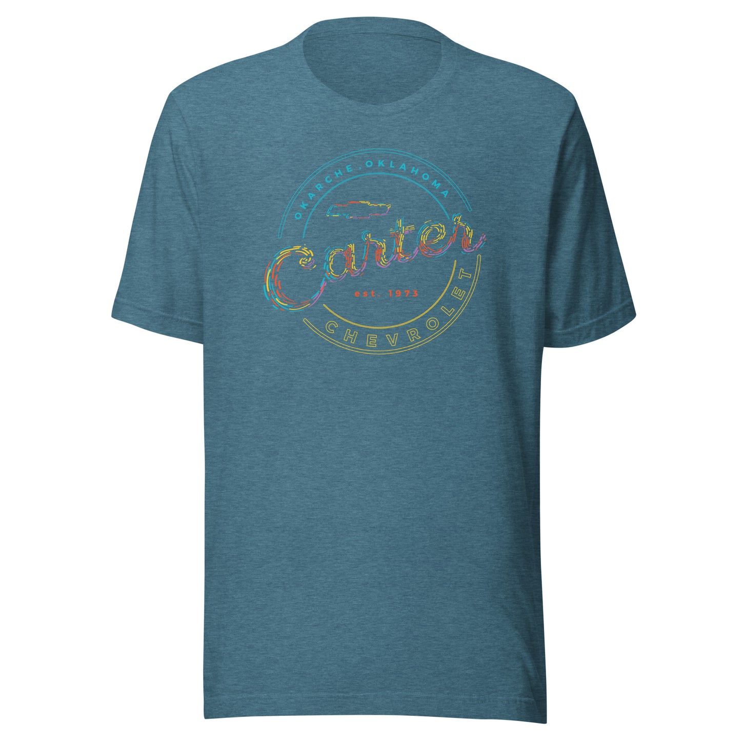 Colorful Strands Round Carter Logo