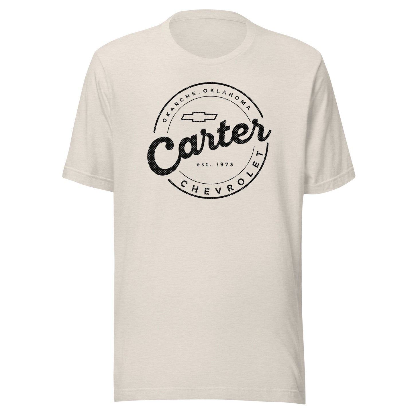 Black Dot Matrix Round Carter Logo