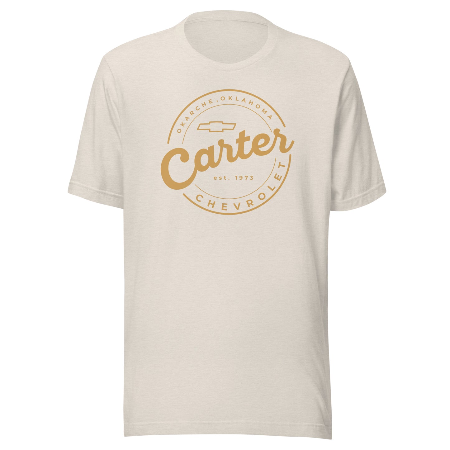 Gold Round Carter Logo