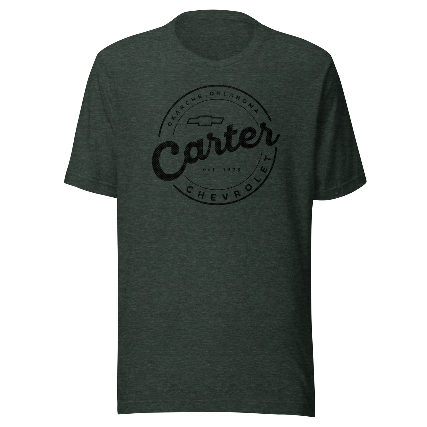 Black Dot Matrix Round Carter Logo