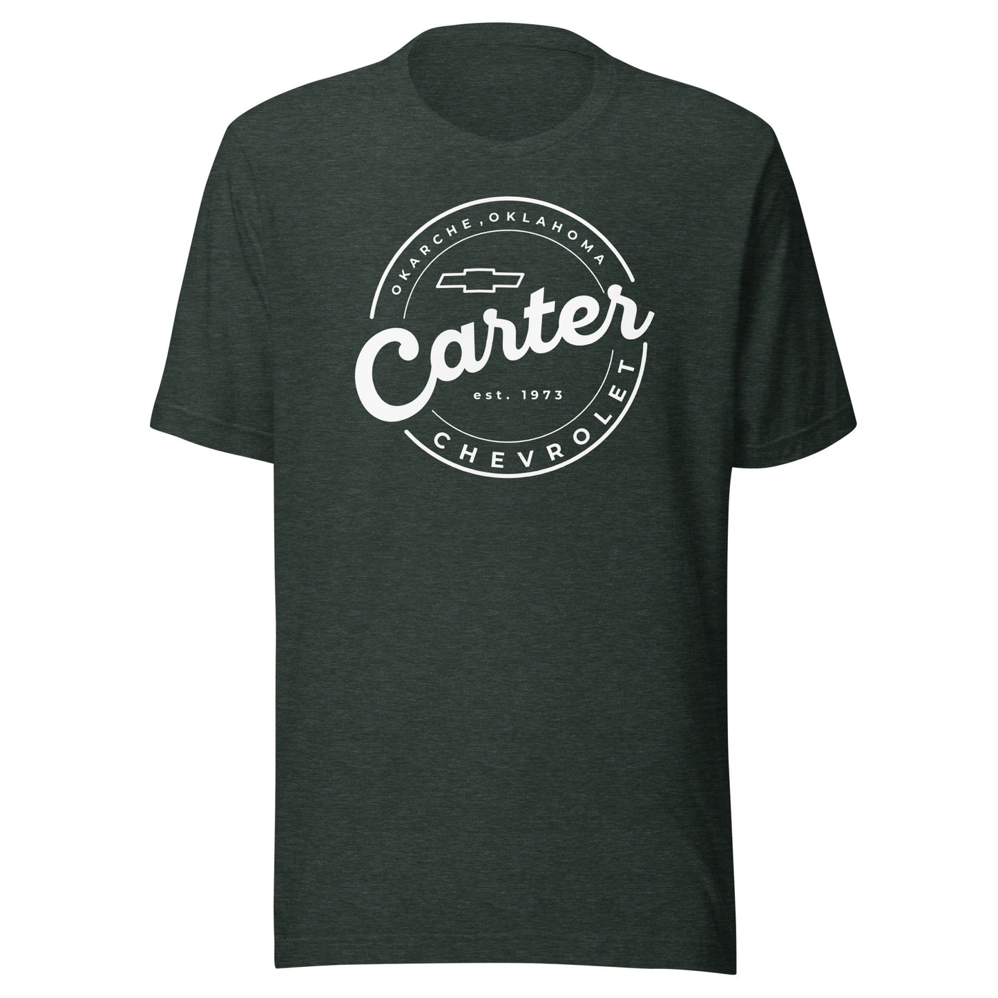 White Round Carter Logo (As Seen on Street Outlaws!)