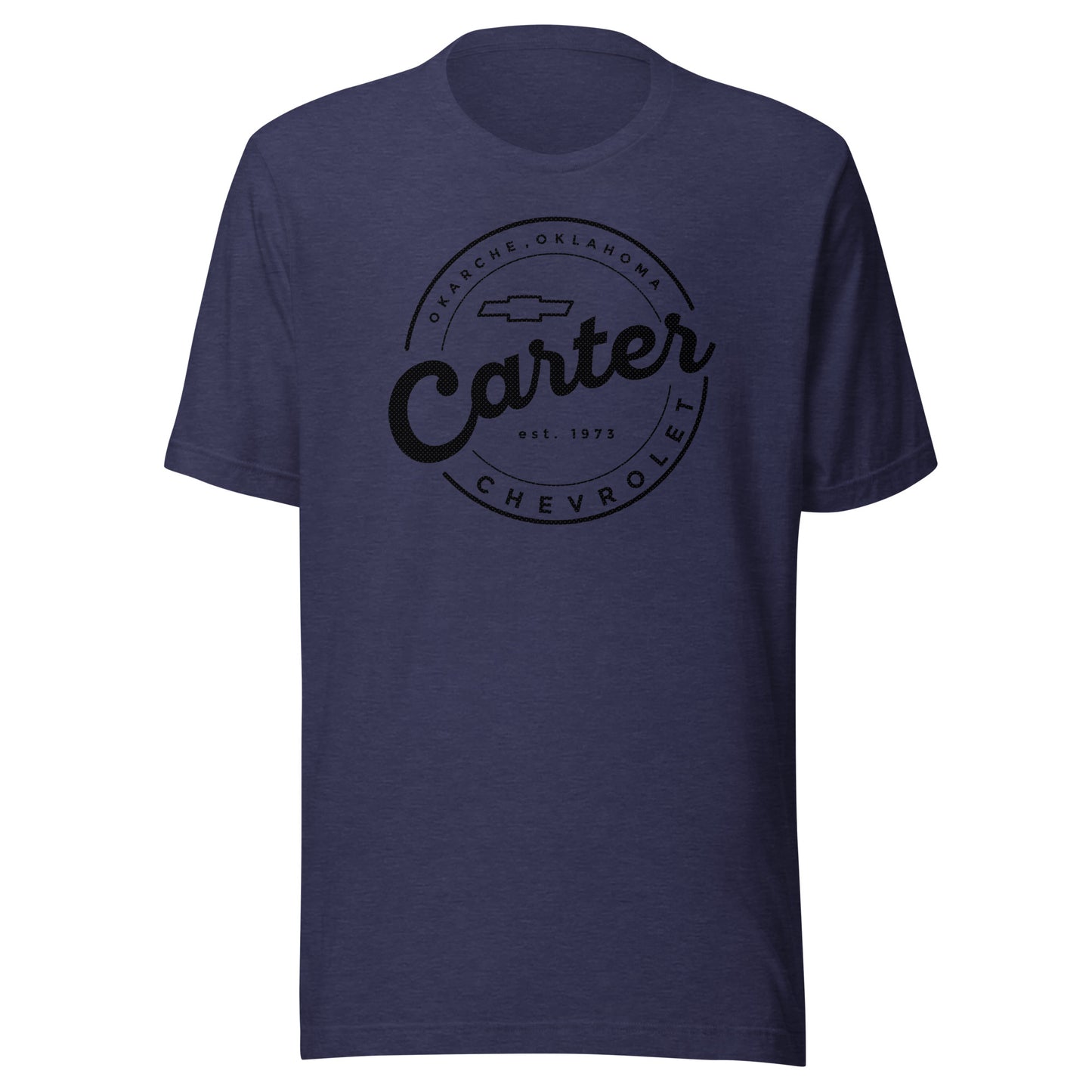 Black Dot Matrix Round Carter Logo