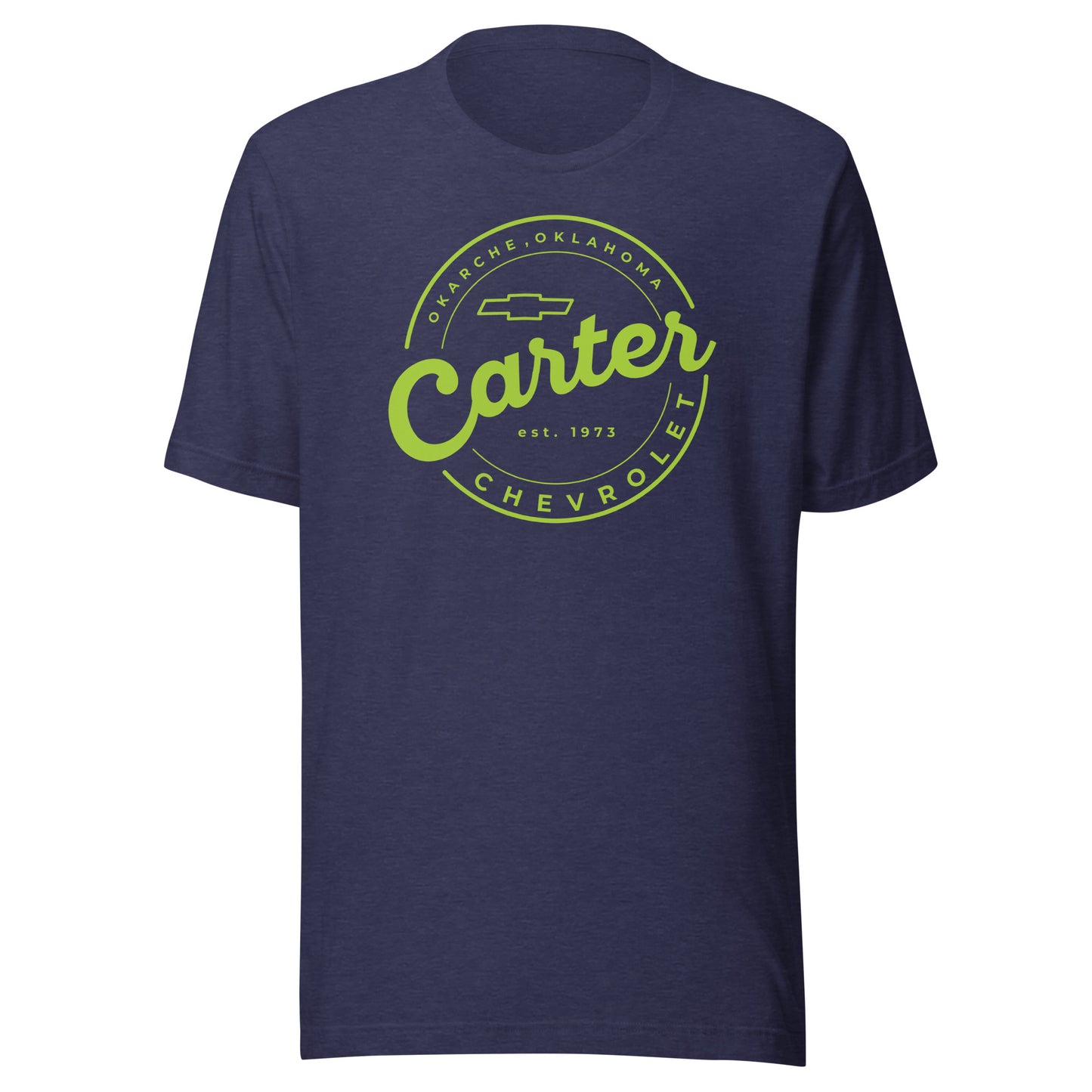 Yellow/Green Round Carter Logo