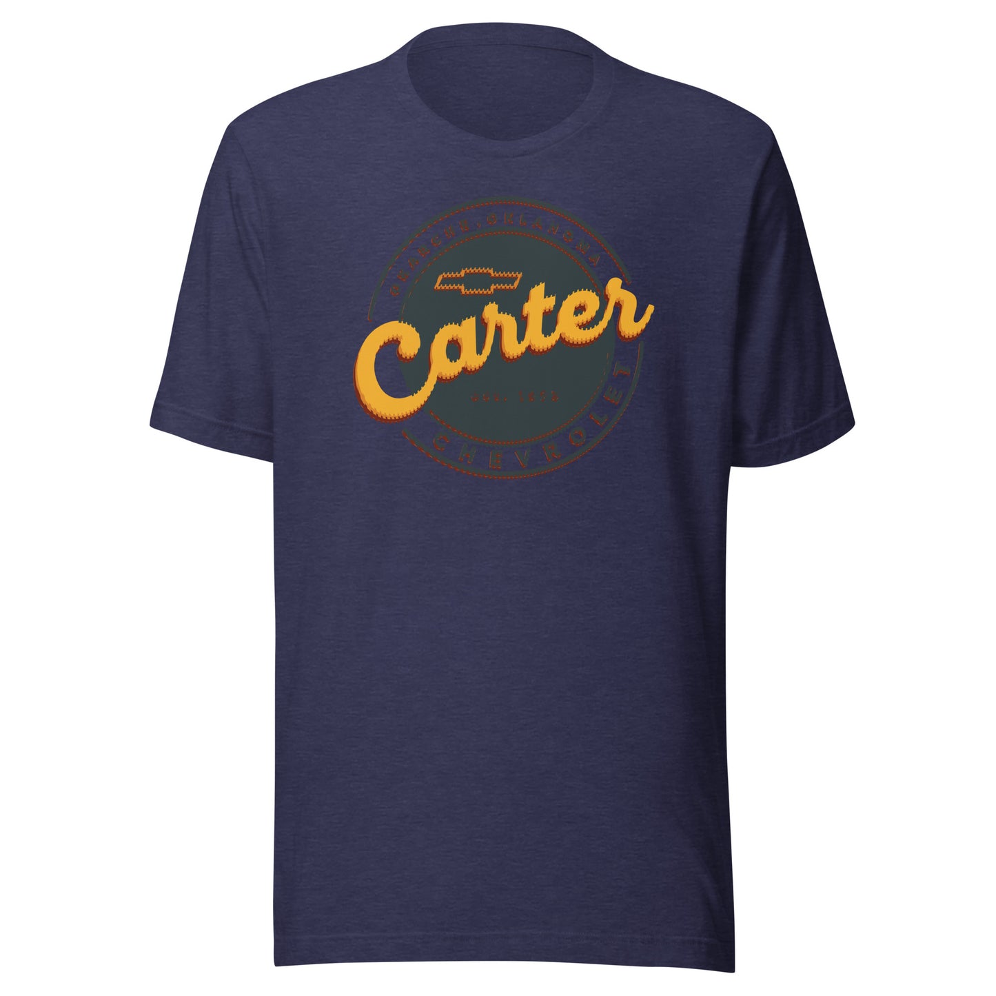 Grunge Double Vision Round Carter Logo