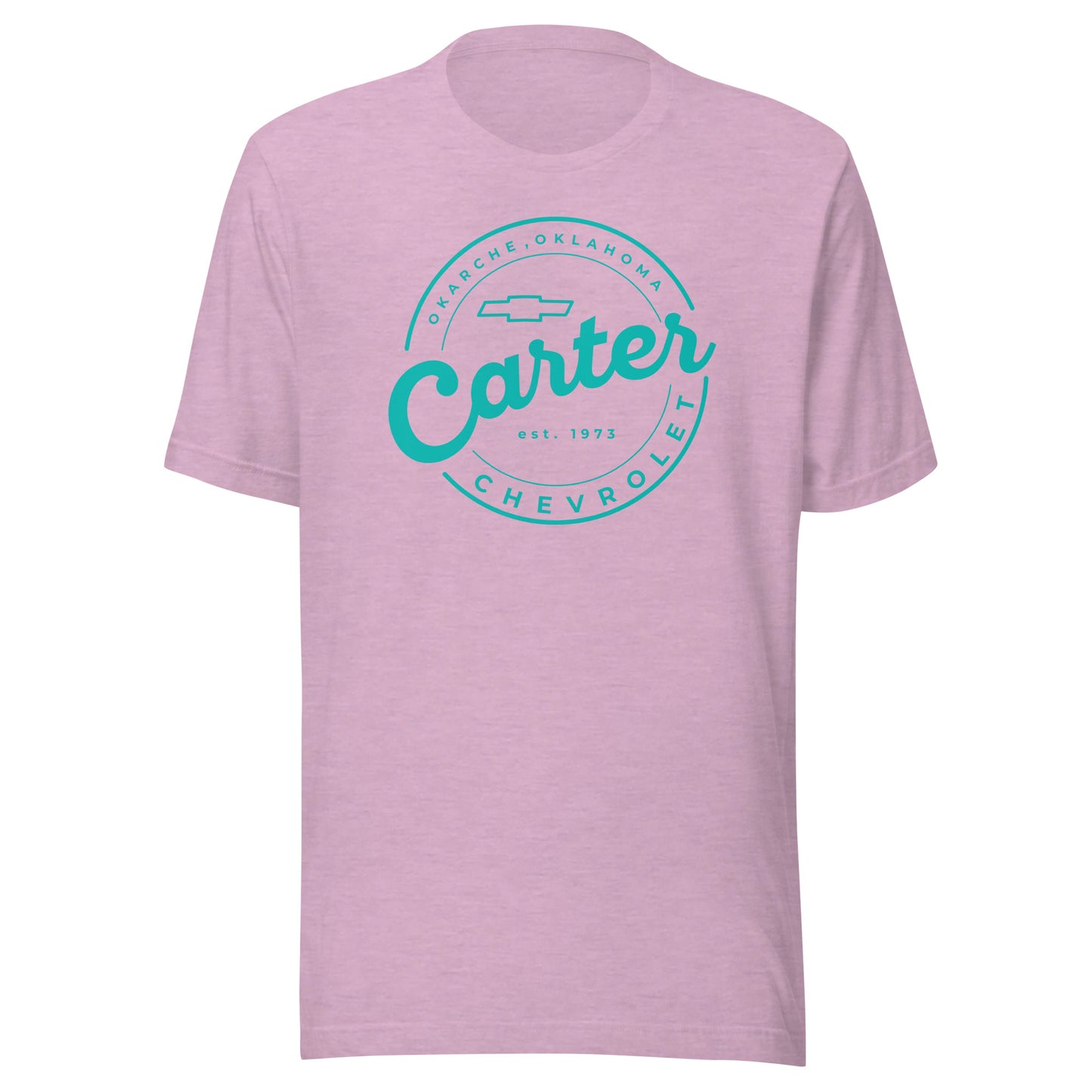 Teal Blue Round Carter Logo