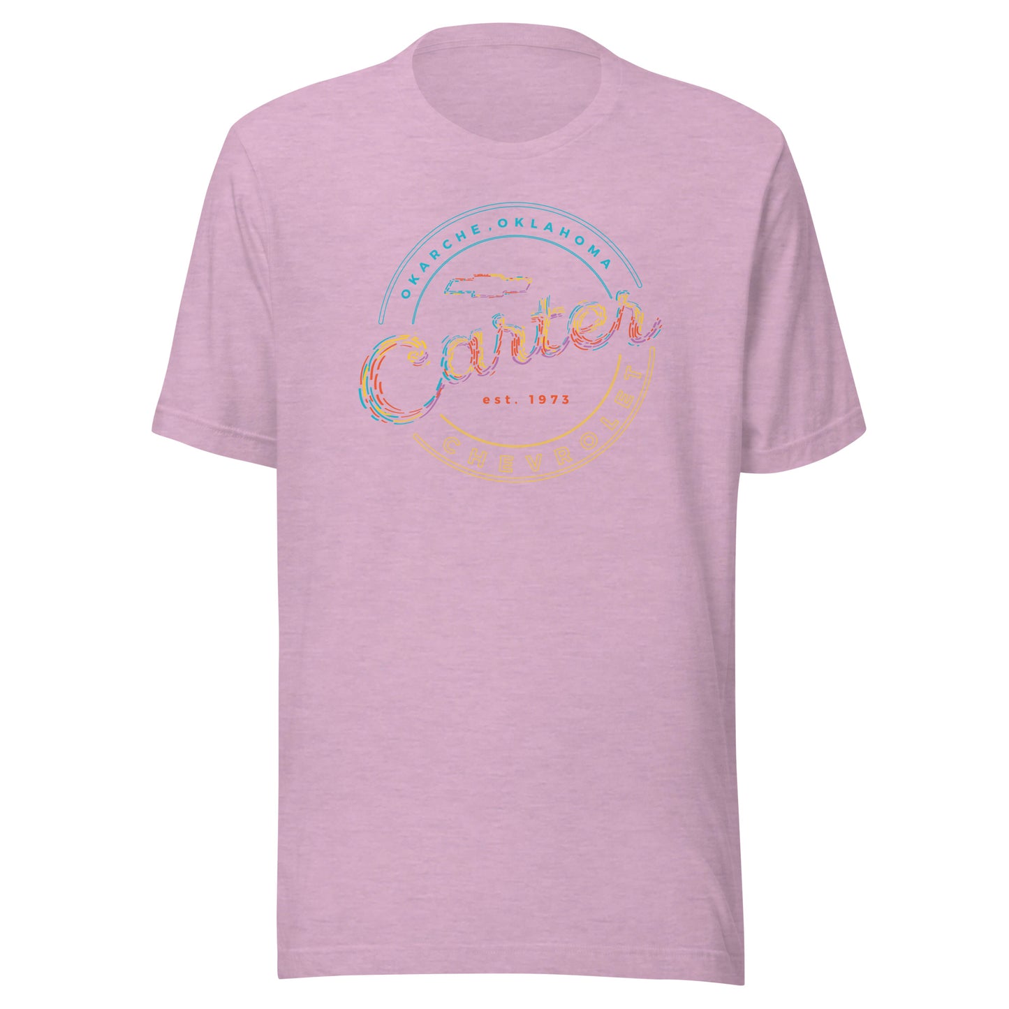 Colorful Strands Round Carter Logo