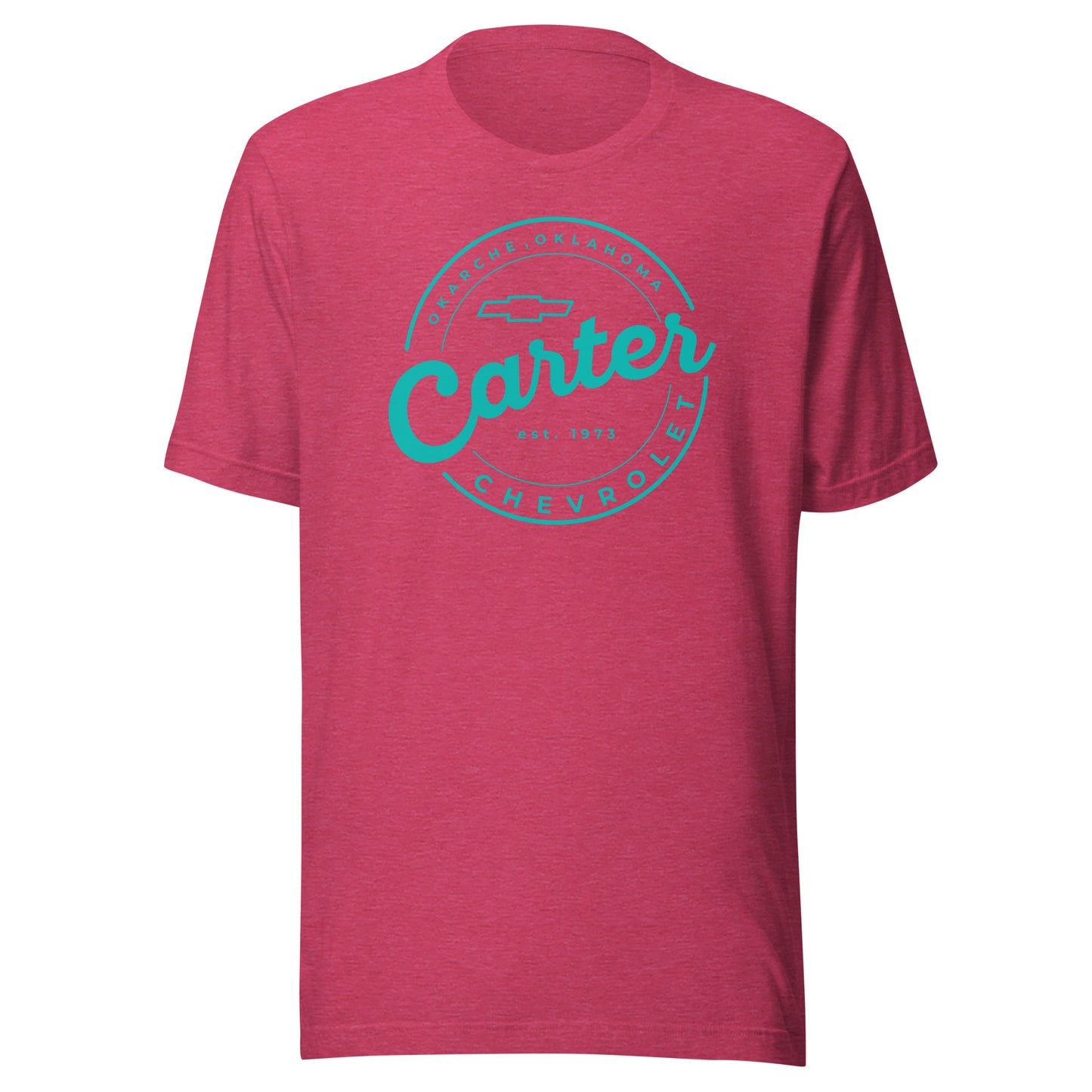 Teal Blue Round Carter Logo