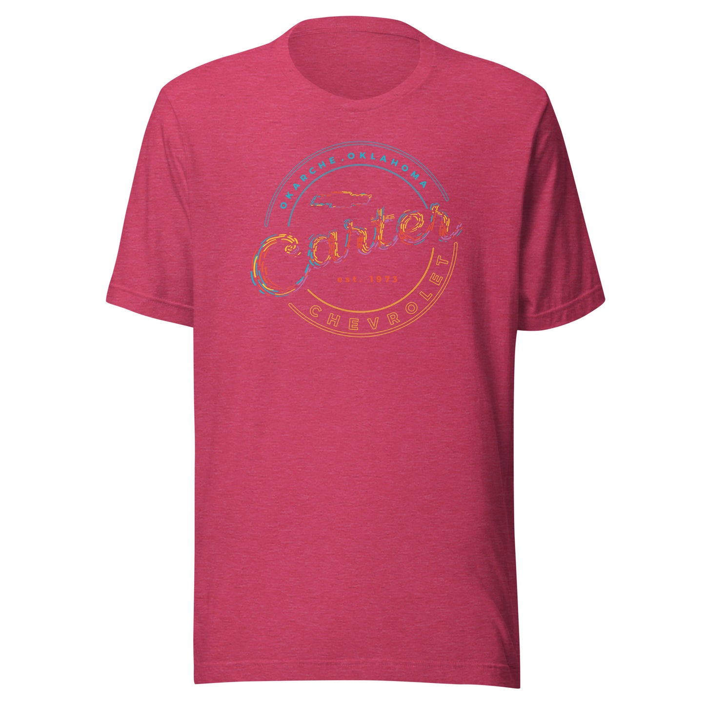 Colorful Strands Round Carter Logo