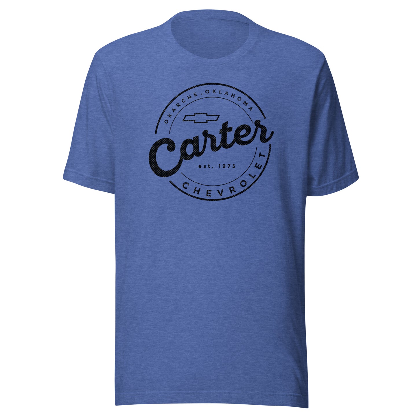 Black Dot Matrix Round Carter Logo