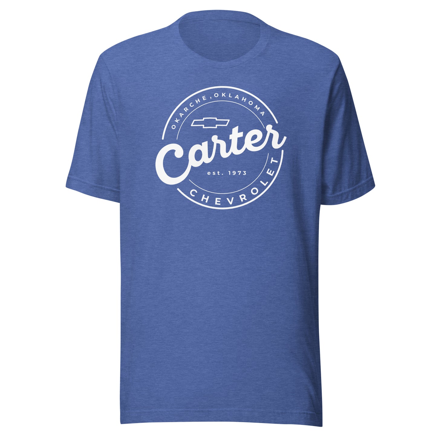 White Round Carter Logo (As Seen on Street Outlaws!)